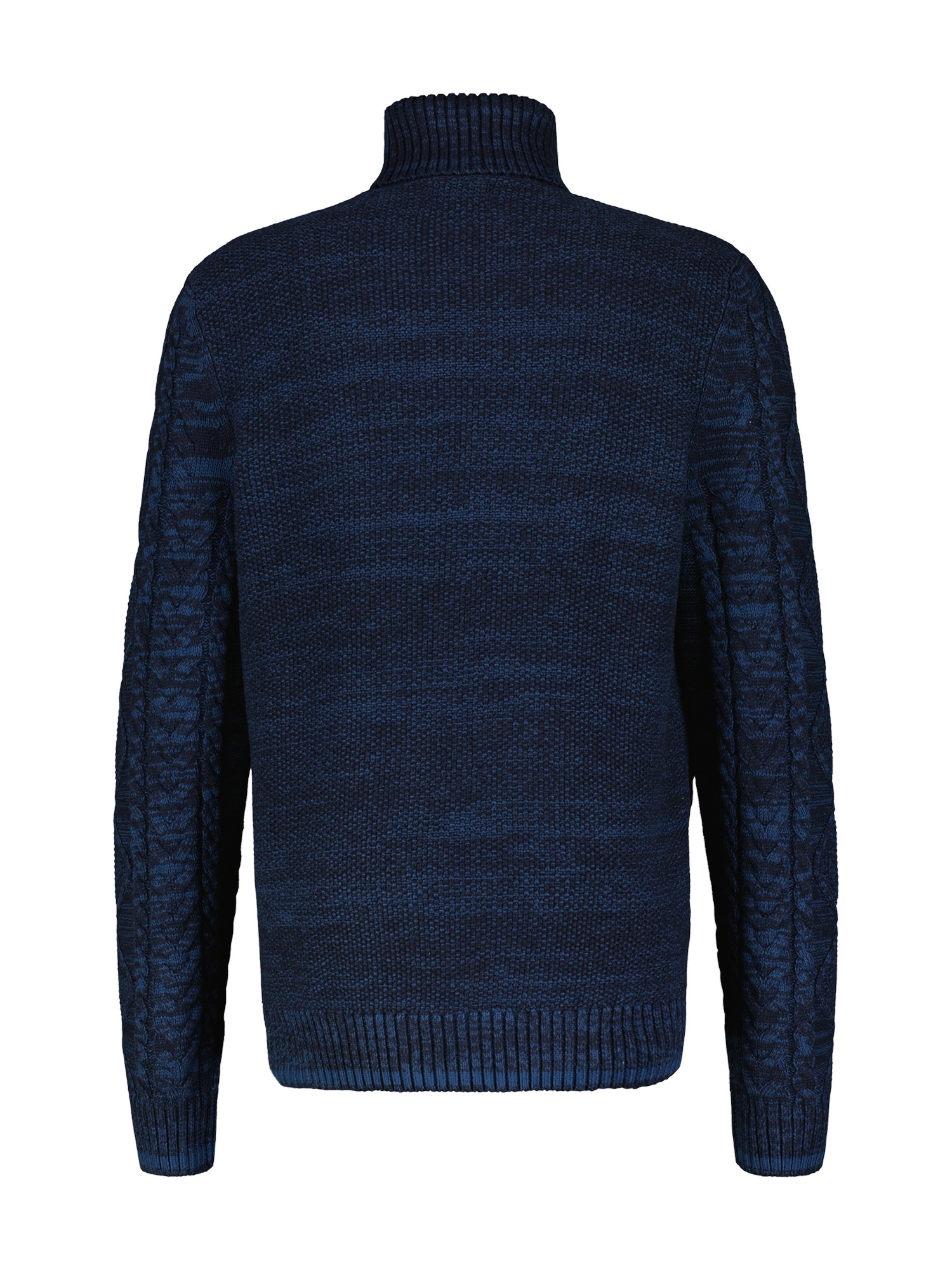 LERROS Strickpullover "LERROS Jacquard-Rollkragenpullover" günstig online kaufen