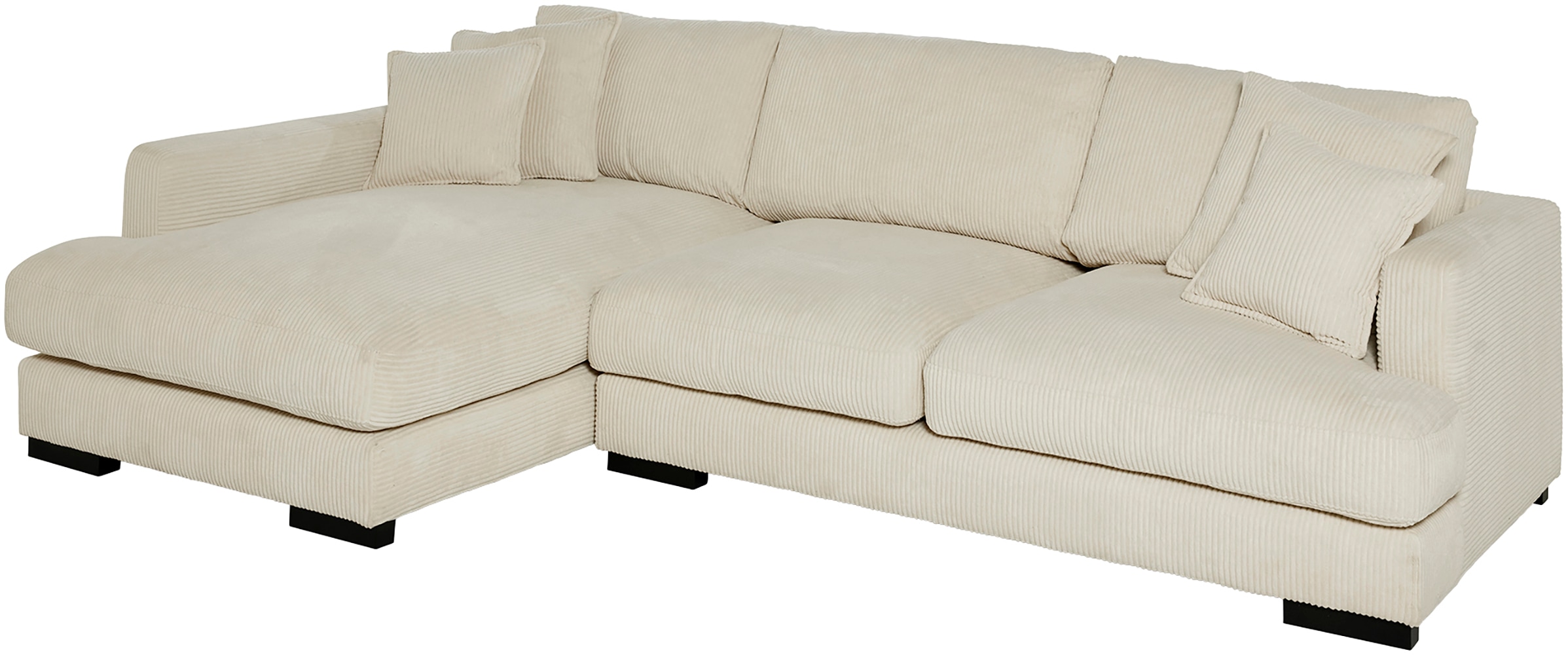 Jahnke Ecksofa »RELAX ASPEN CORNER« Platz für bis zu 5 Personen,Taschenfederkernpolsterung,L-Form,B:271 cm