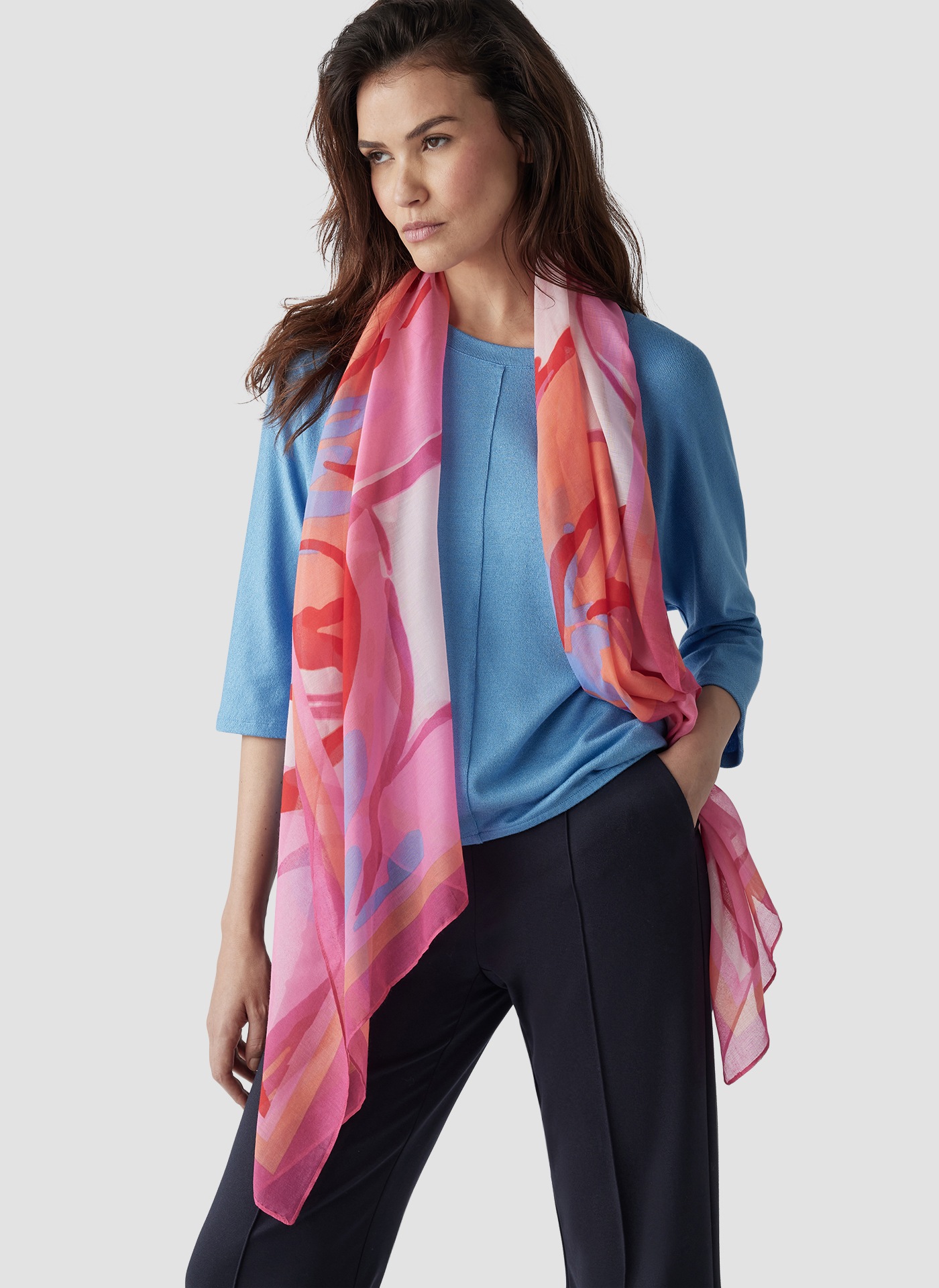 LeComte Schal »LeComte Leichter Schal mit farbenfrohem Print«