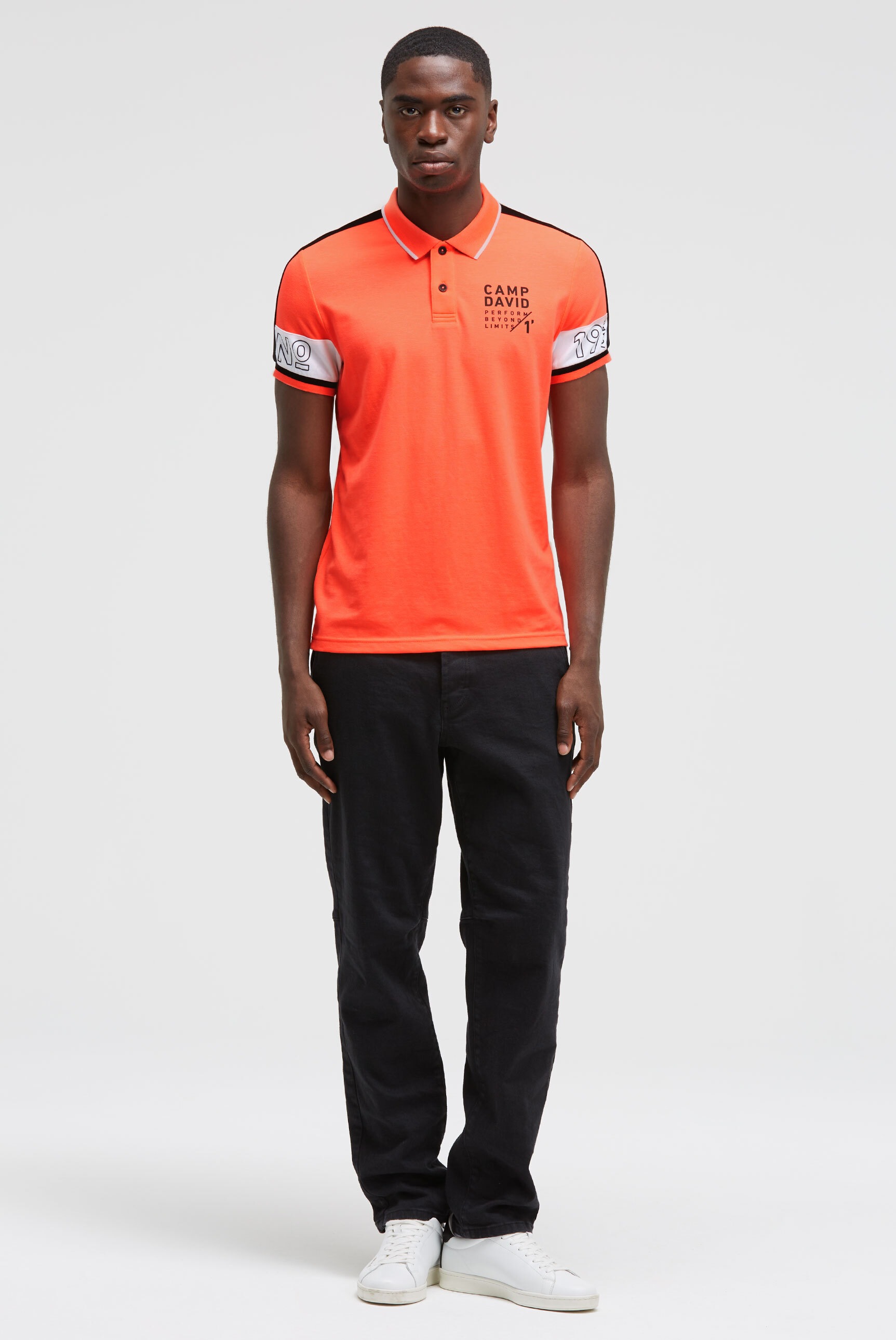 Thumbnail - CAMP DAVID Poloshirt, mit Baumwolle