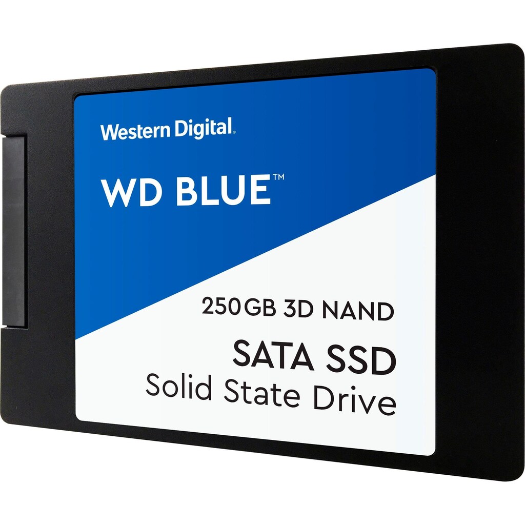 Western Digital interne SSD »WD Blue 3D NAND SATA«, 2,5 Zoll, Anschluss SATA III