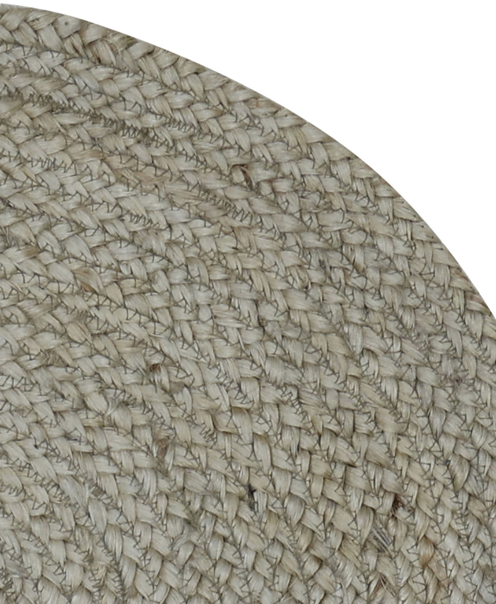 Thumbnail - carpetfine Teppich "Alia Juteteppich" wolkenförmig 10 mm Höhe handgewebt aus Jute, Naturteppich, Sonderform blau, Boho S...