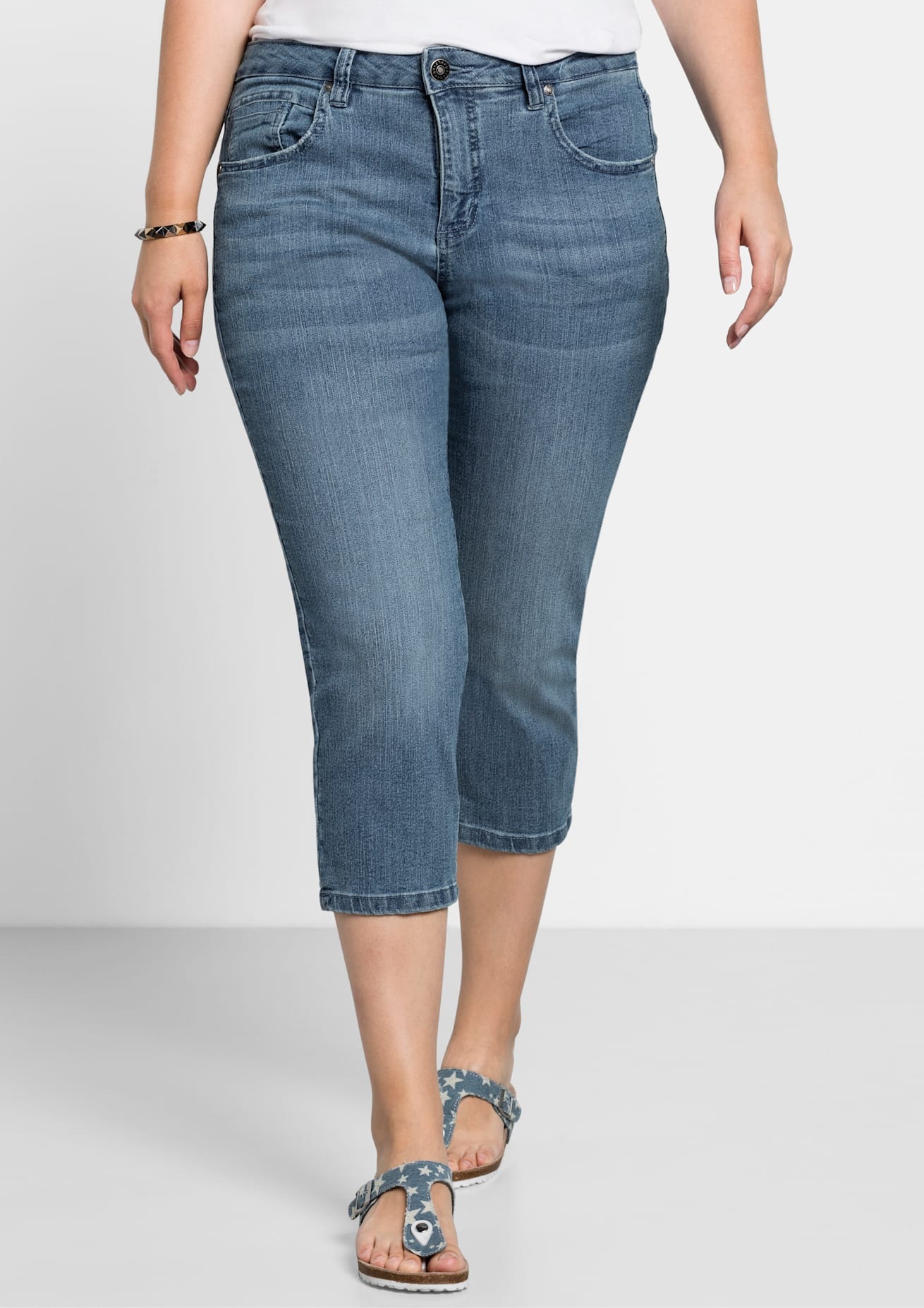 Sheego 5-Pocket-Jeans, (1 tlg.) günstig online kaufen