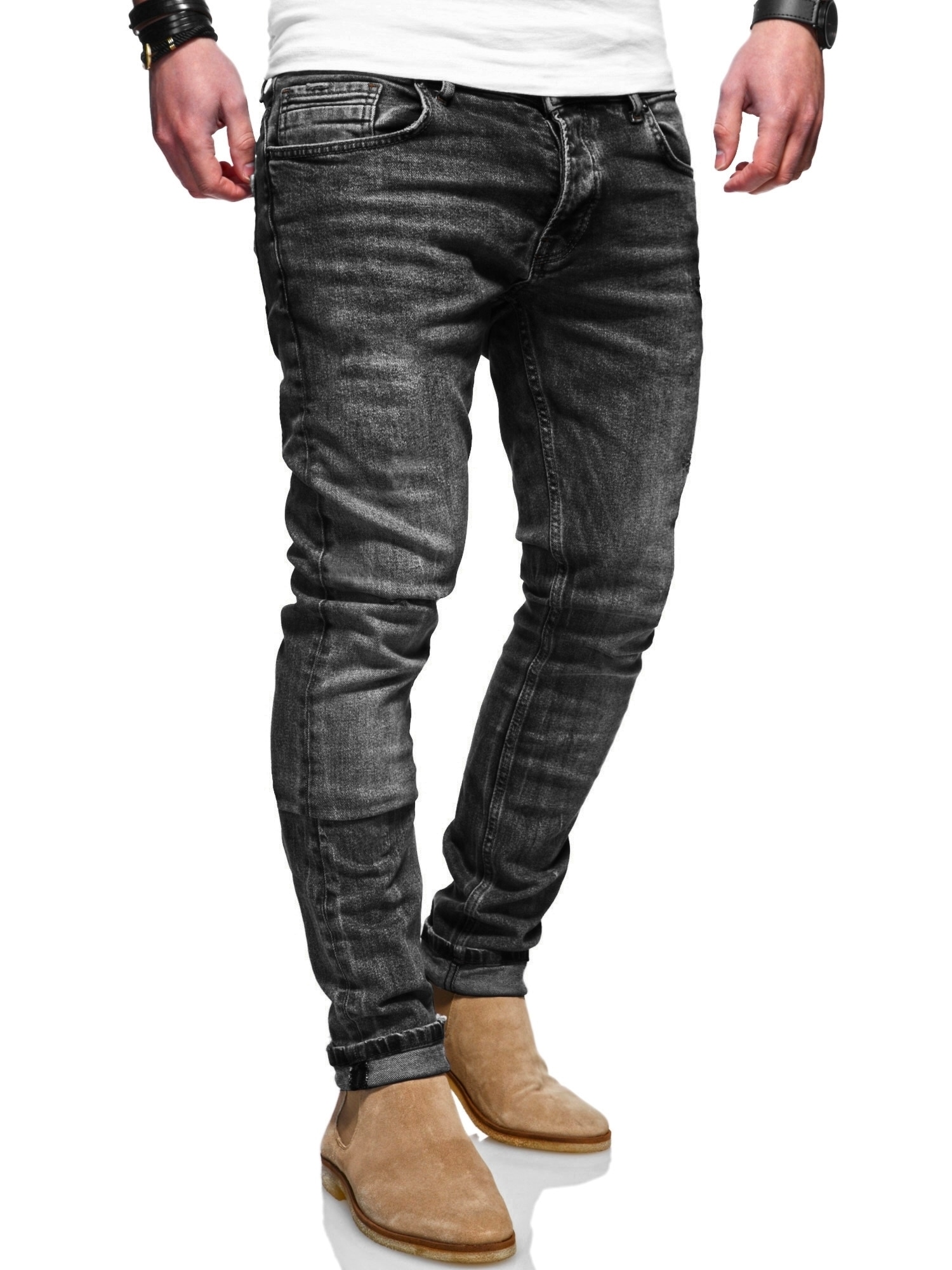 Rello & Reese Slim-fit-Jeans, mit schmalem Bein ▷ für | BAUR