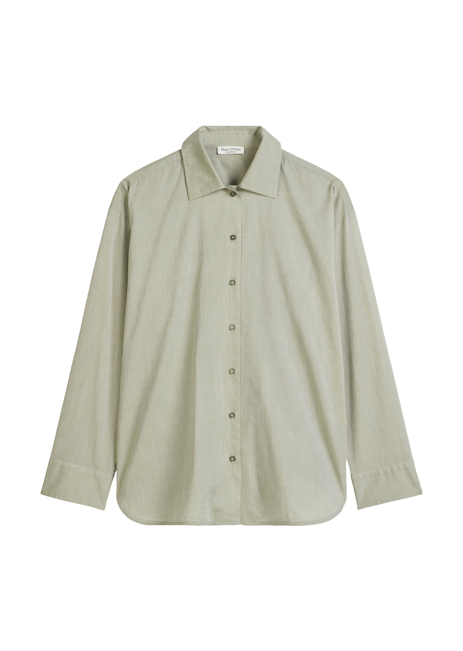 Marc O'Polo Langarmbluse »aus Baumwoll-Chambray«