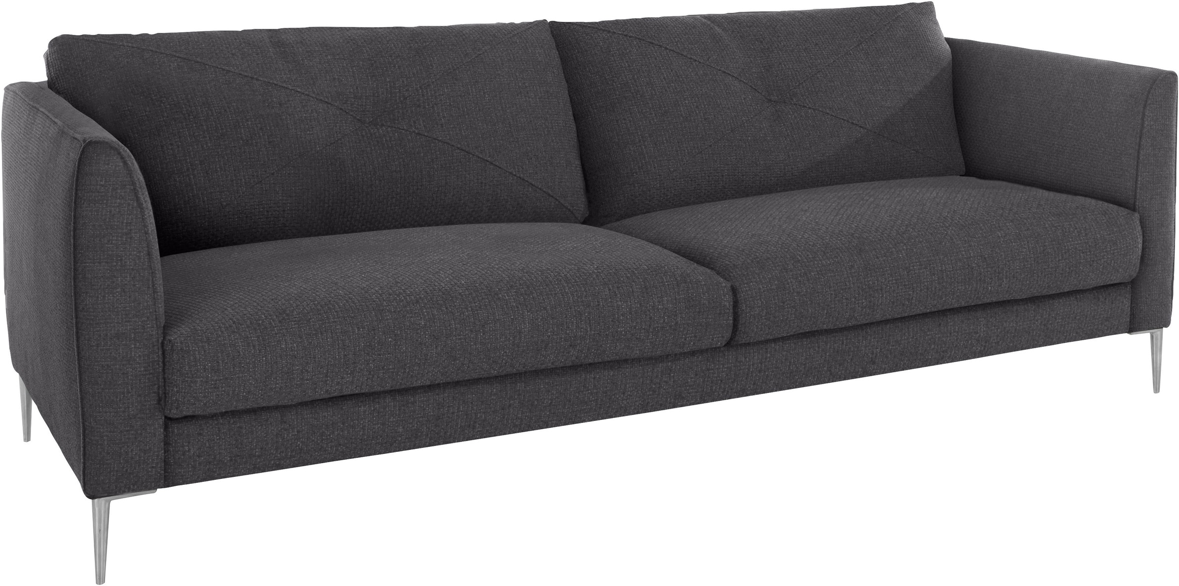 Thumbnail - TRENDMANUFAKTUR 2,5-Sitzer "Chilltime, elegant und bequem, Komfortsitzhöhe 46cm, Breite 237cm", mit eleganter Kreuznaht ...