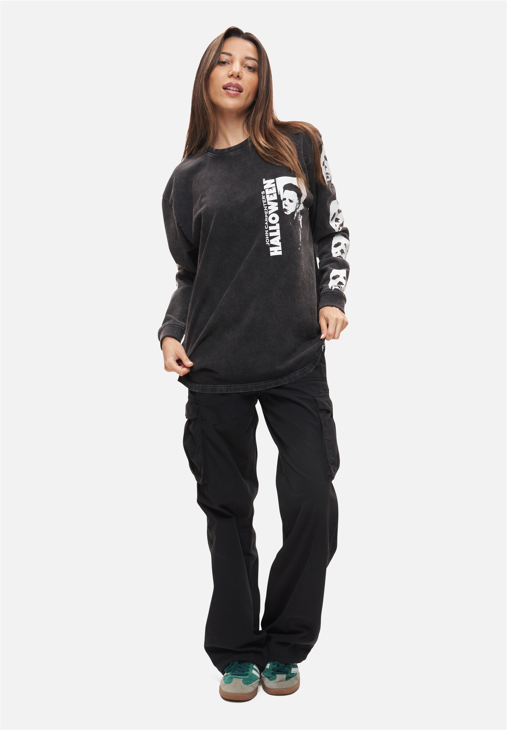 Recovered Langarmshirt »Studio Canal Halloween«, (1 tlg.), mit nostalgischem Halloween-Print