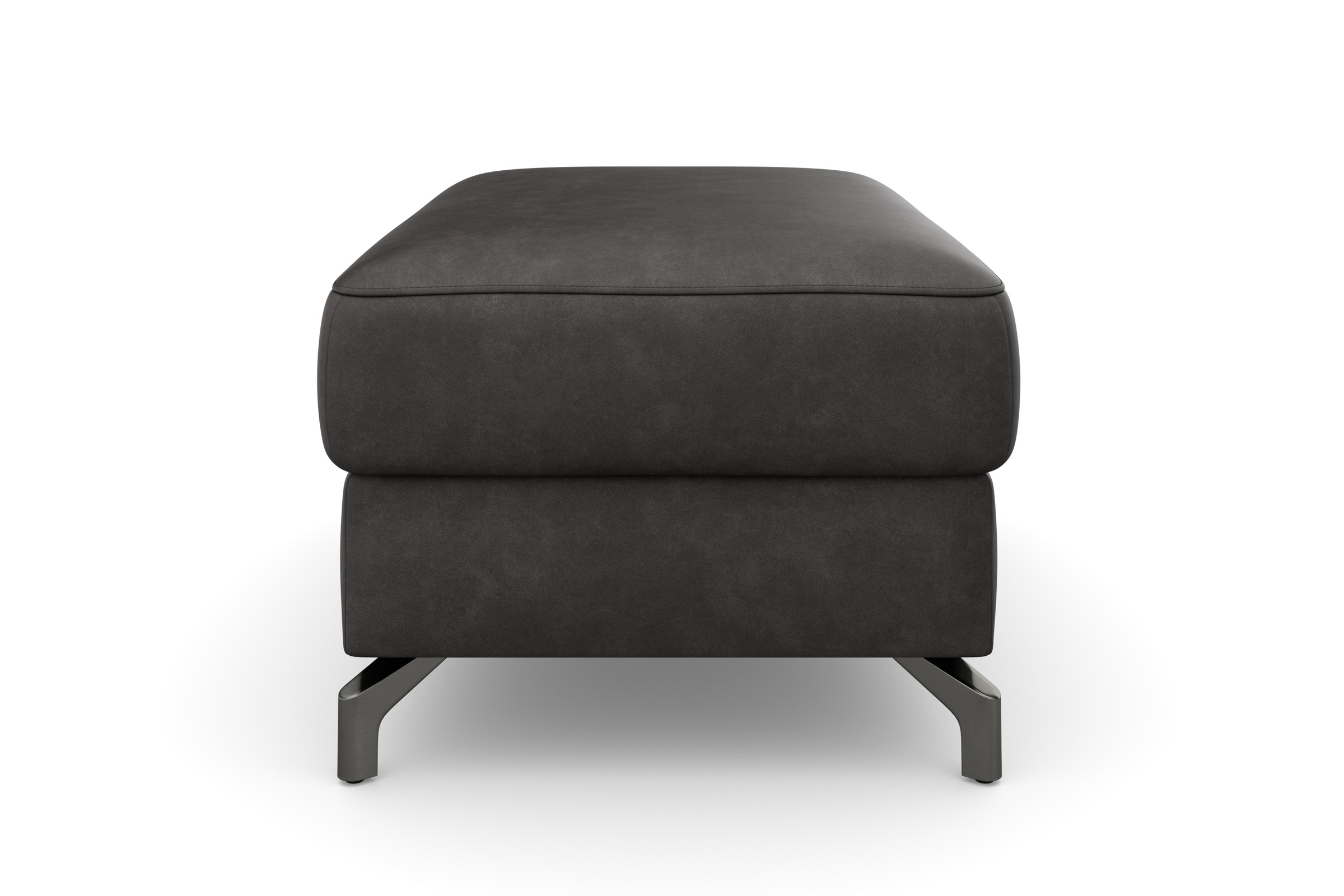 Stauraumhocker SIT & MORE "Scarlett", grau (anthrazit), B:102cm H:48cm T:67cm, Hocker, mit Stauraum 3