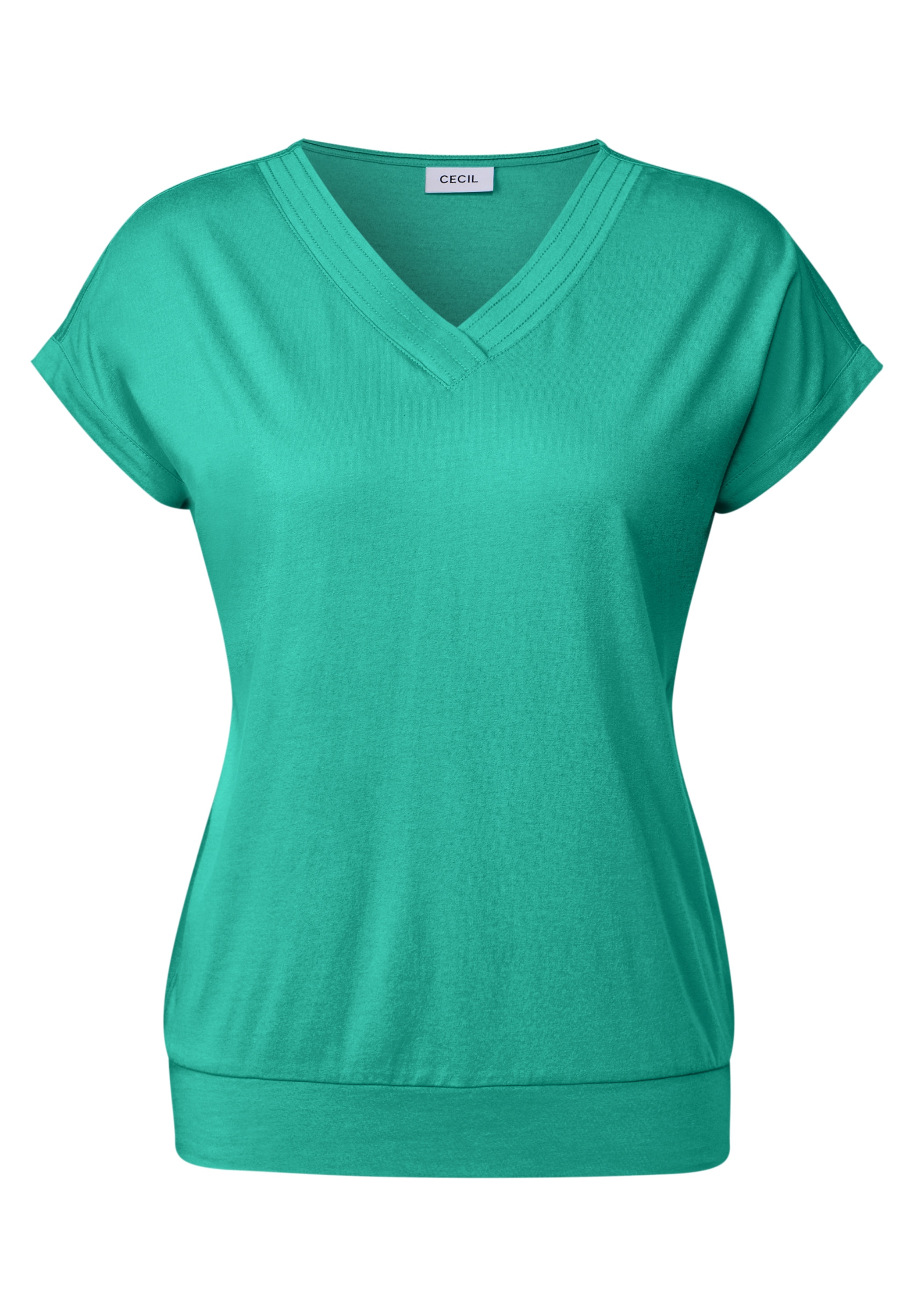 Cecil T-Shirt, im soften Baumwoll-Mix