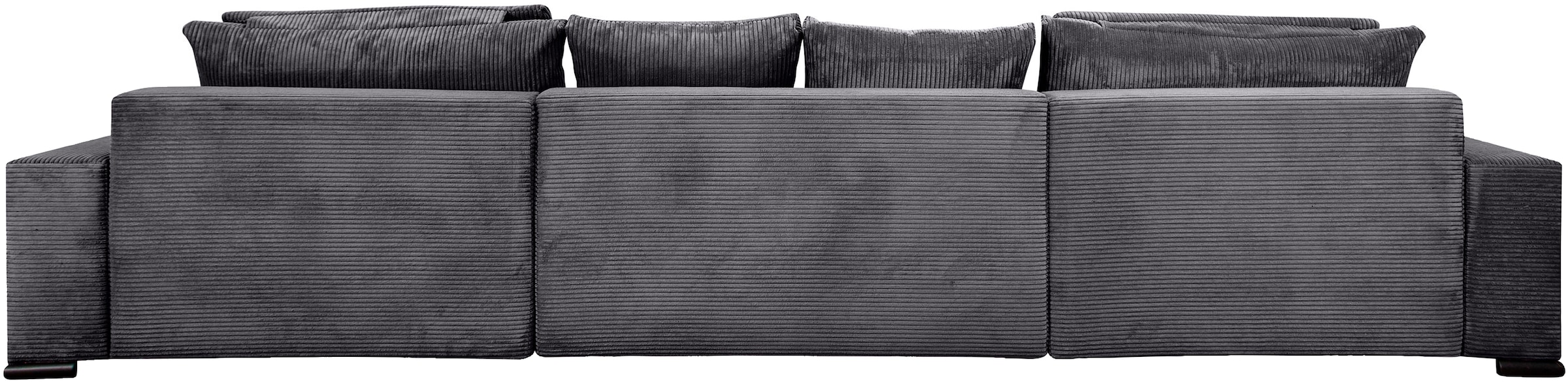 COLLECTION AB Wohnlandschaft »XXXL-Josy Relax U-Form Breite 352 cm, mit 2 gleich großen Recamieren«, inkl. Bettfunktion, Bettkasten, mit 4 Rückenkissen in zwei Größen