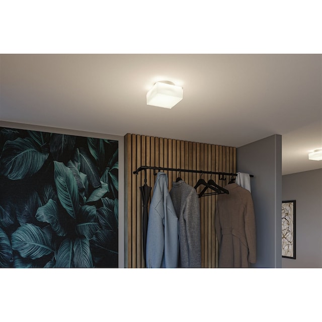 Paulmann LED Deckenleuchte »Selection Bathroom Maro IP44 1x6,8W 155x155mm  3000K Weiß Kunststoff«, 1 flammig-flammig | BAUR