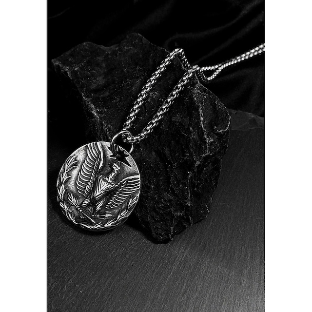 Firetti Kette mit Anhänger »Schmuck Geschenk, Eagle Coin« ▷ kaufen | BAUR