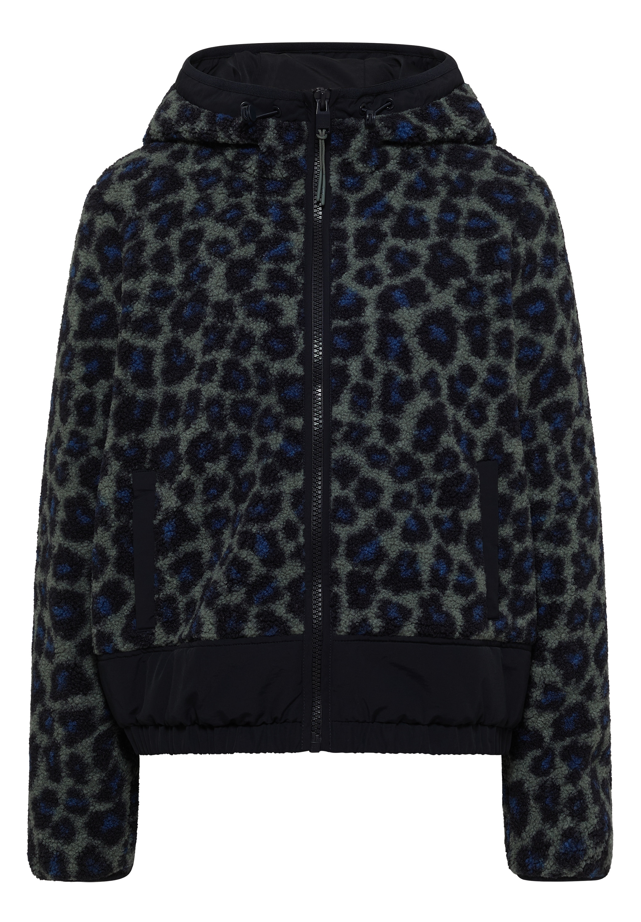 Cecil Fellimitatjacke mit Kapuze mit Teddy-Futter und Teddy-Kapuze