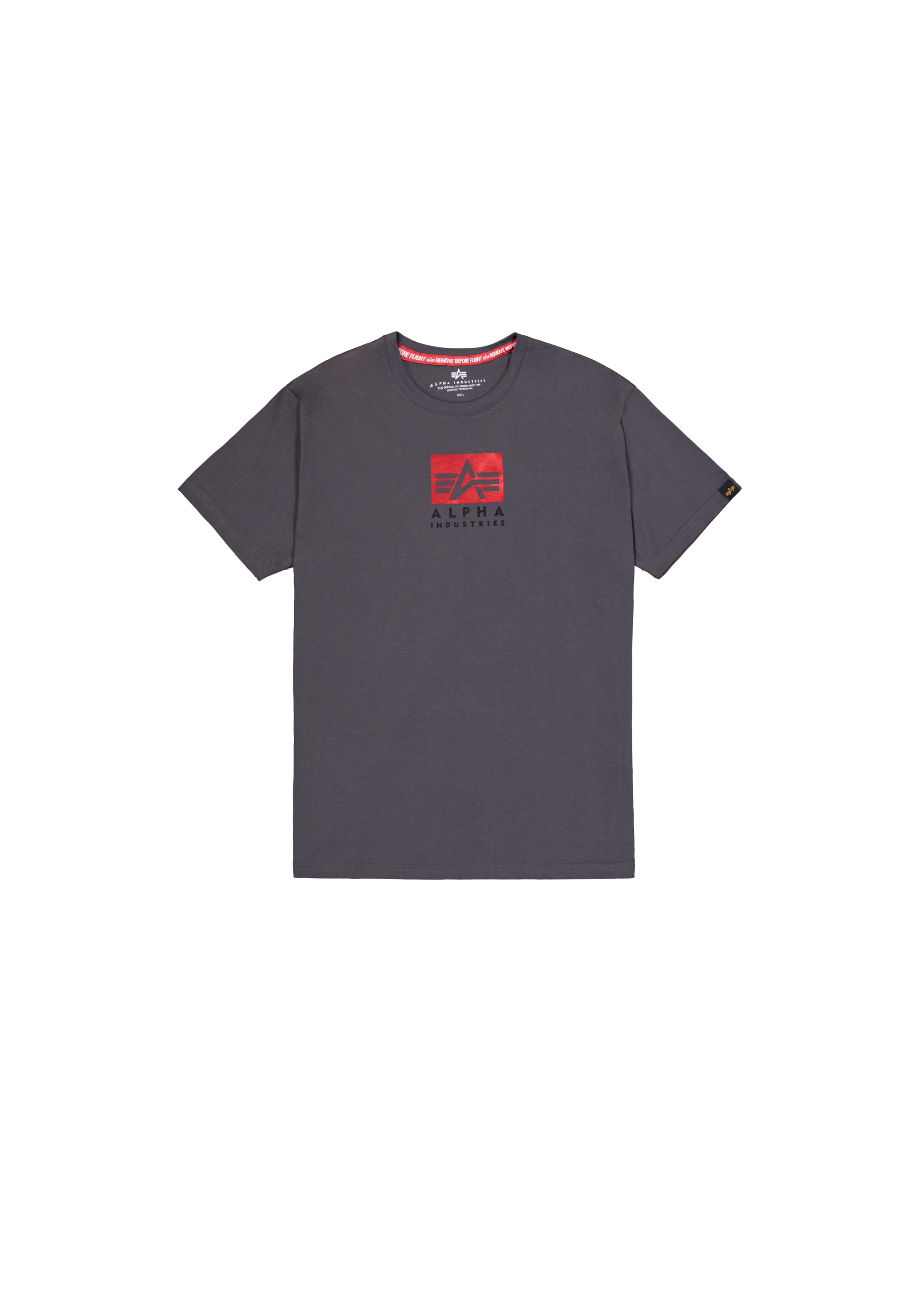 Alpha Industries T-Shirt "Alpha Industries Men - T-Shirts Satin Logo T-Shir günstig online kaufen