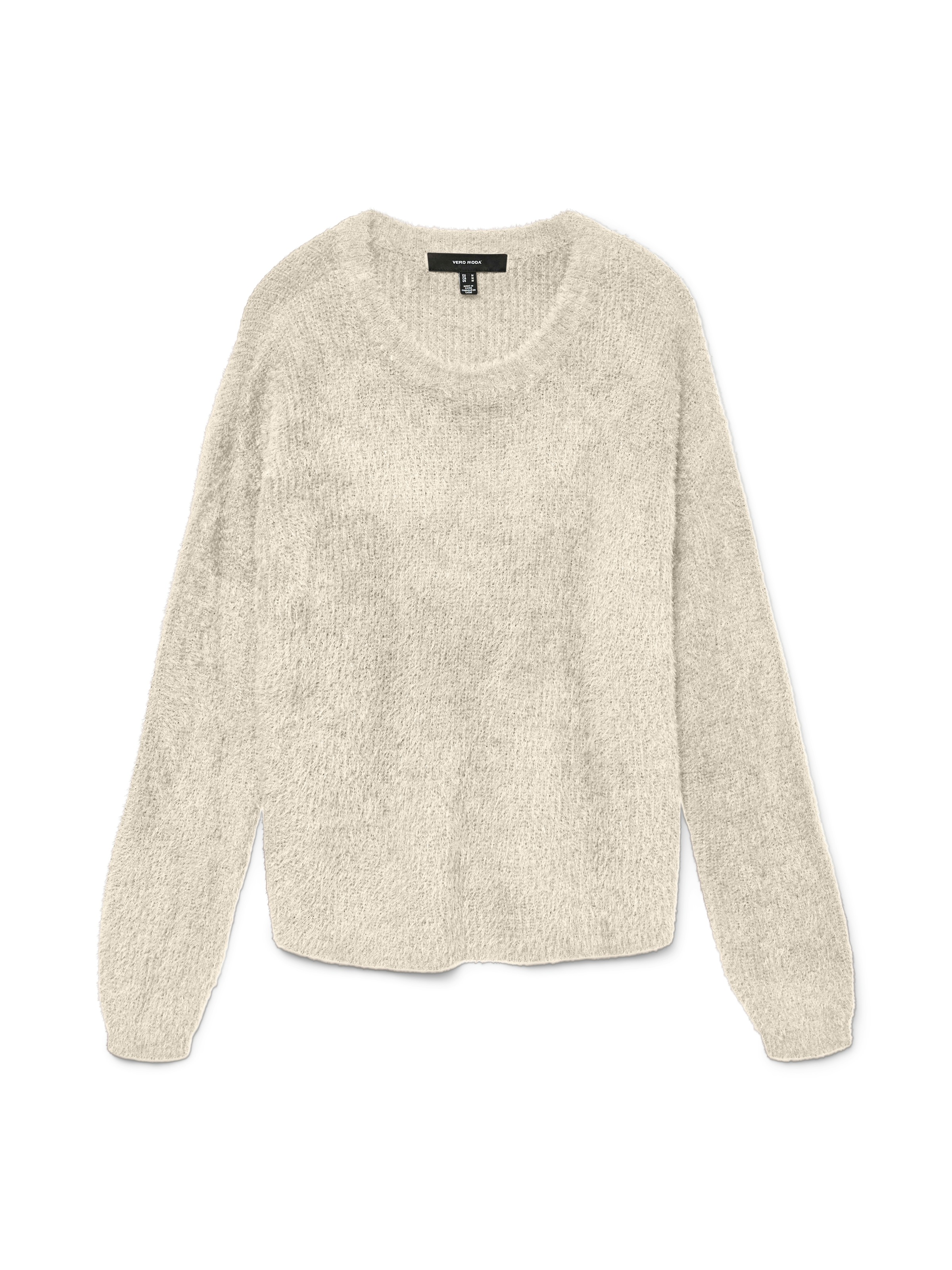 Vero Moda Strickpullover »VMPUFF LS O-NECK PULLOVER BOO«