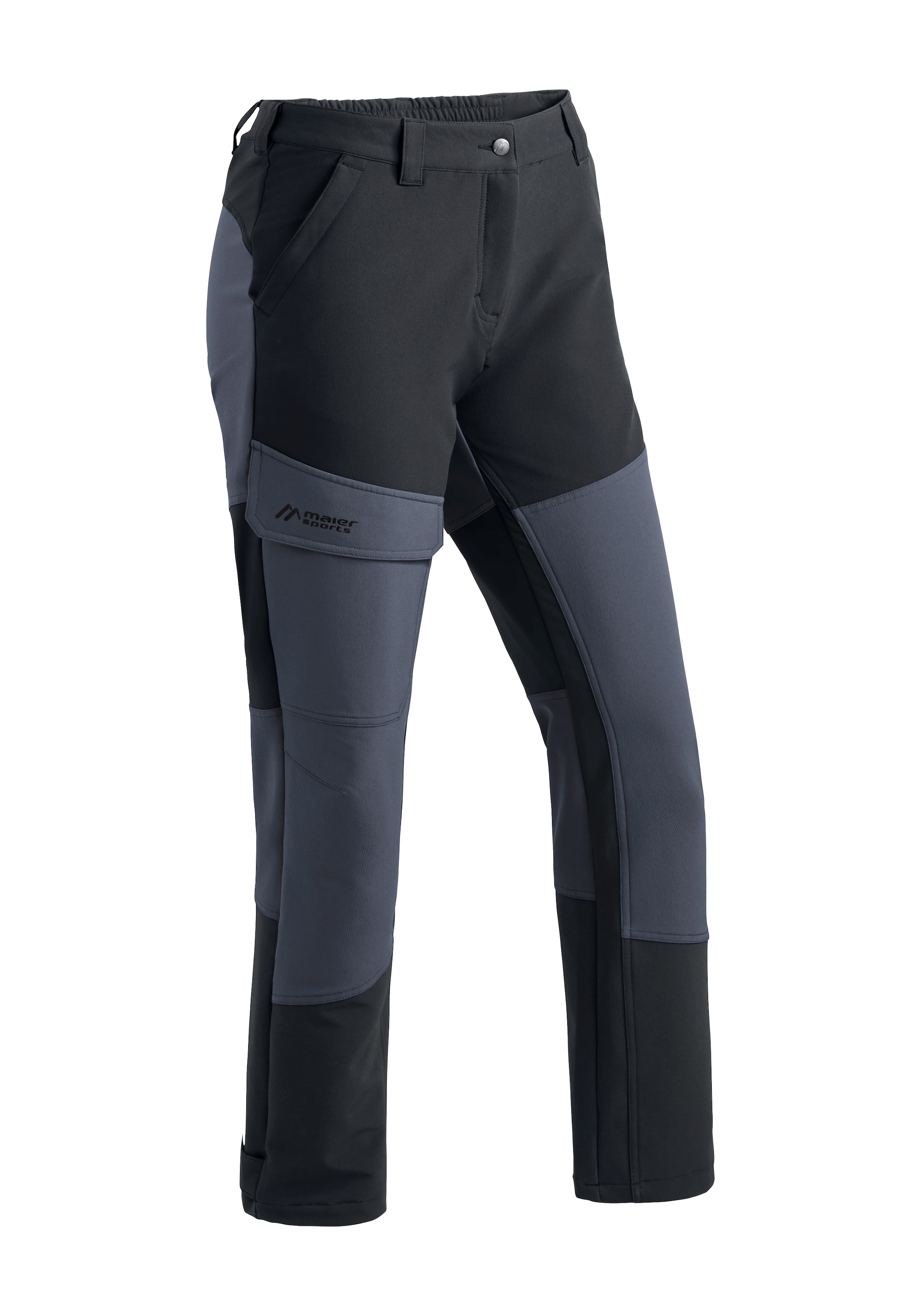 Maier Sports "Fleeceflex W" robuste Damen Winter-Trekkinghose 4-Wege-Stretch