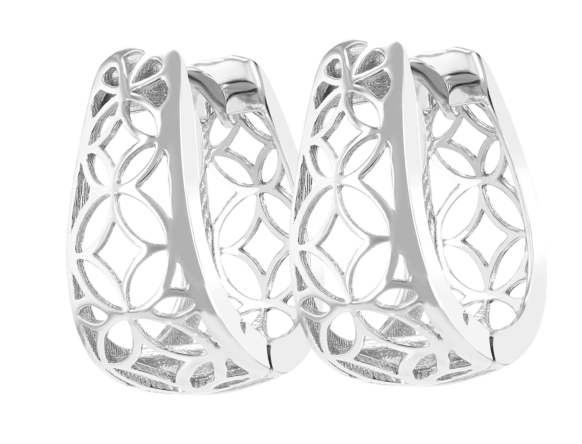 Adelia´s Klappcreolen "Damen Ohrringe – Klappcreole aus 925 Silber" Ideal a günstig online kaufen