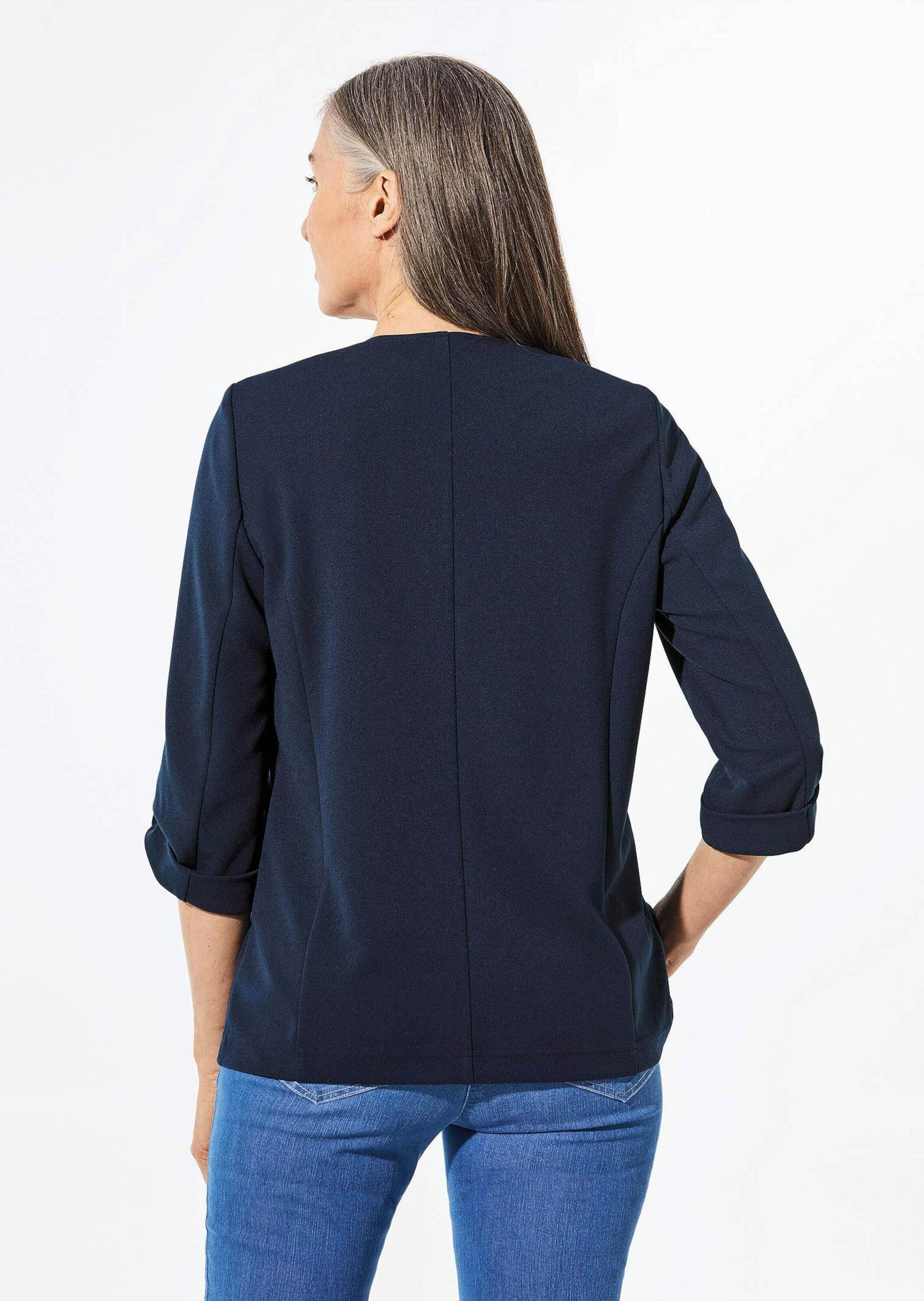 GOLDNER Jackenblazer »Blazer Blazer mit Cardiganausschnitt«