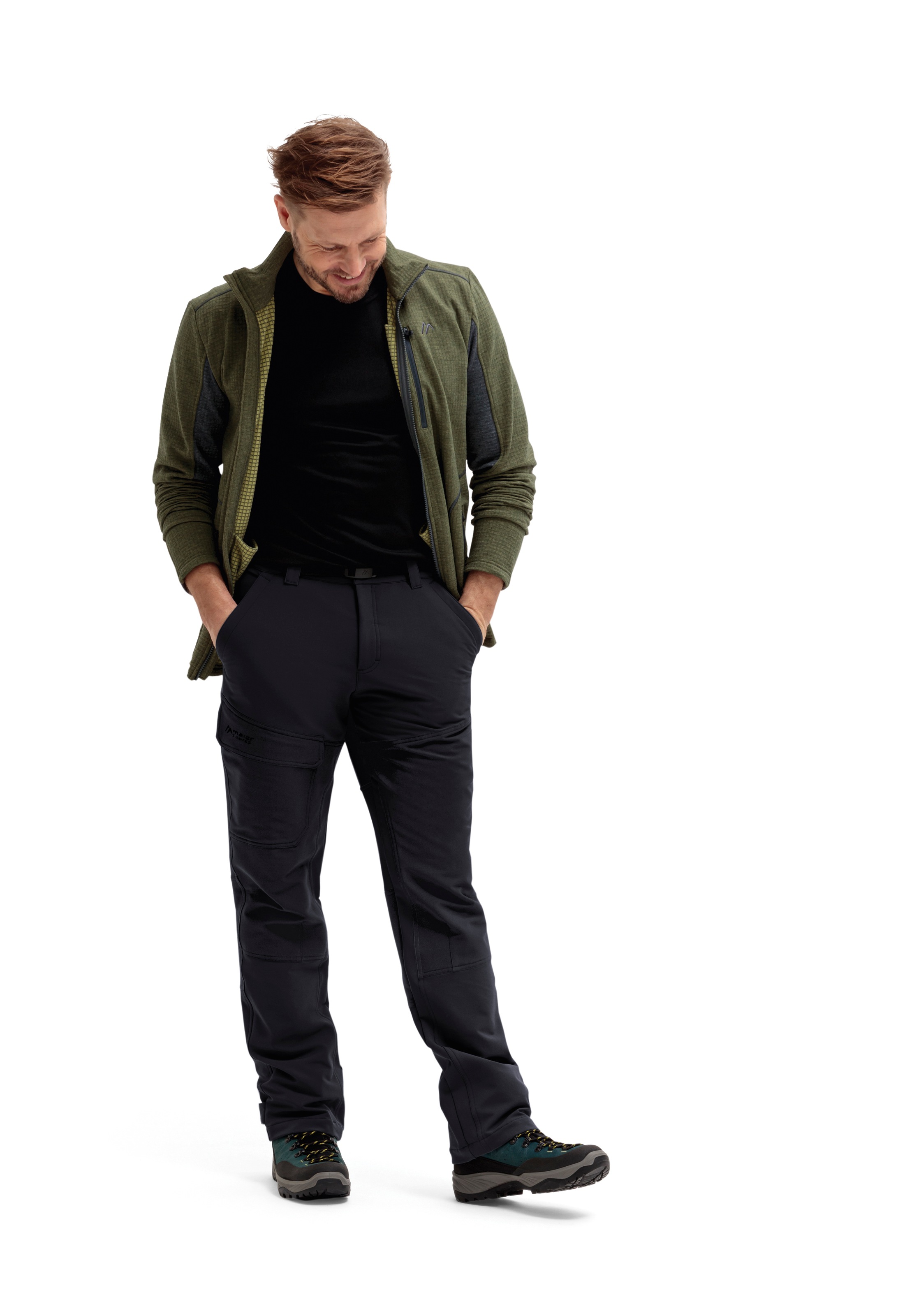 Maier Sports Outdoorhose »Fleeceflex M«  robuste Herren Winter-Trekkinghose 4-Wege-Stretch