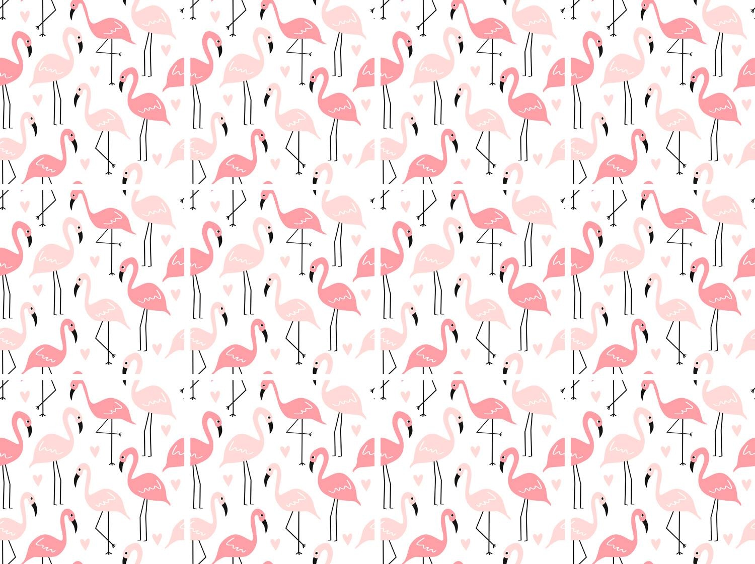 queence Fliesenaufkleber "Flamingos", Stickerfliesen, selbstklebend, Sticke günstig online kaufen