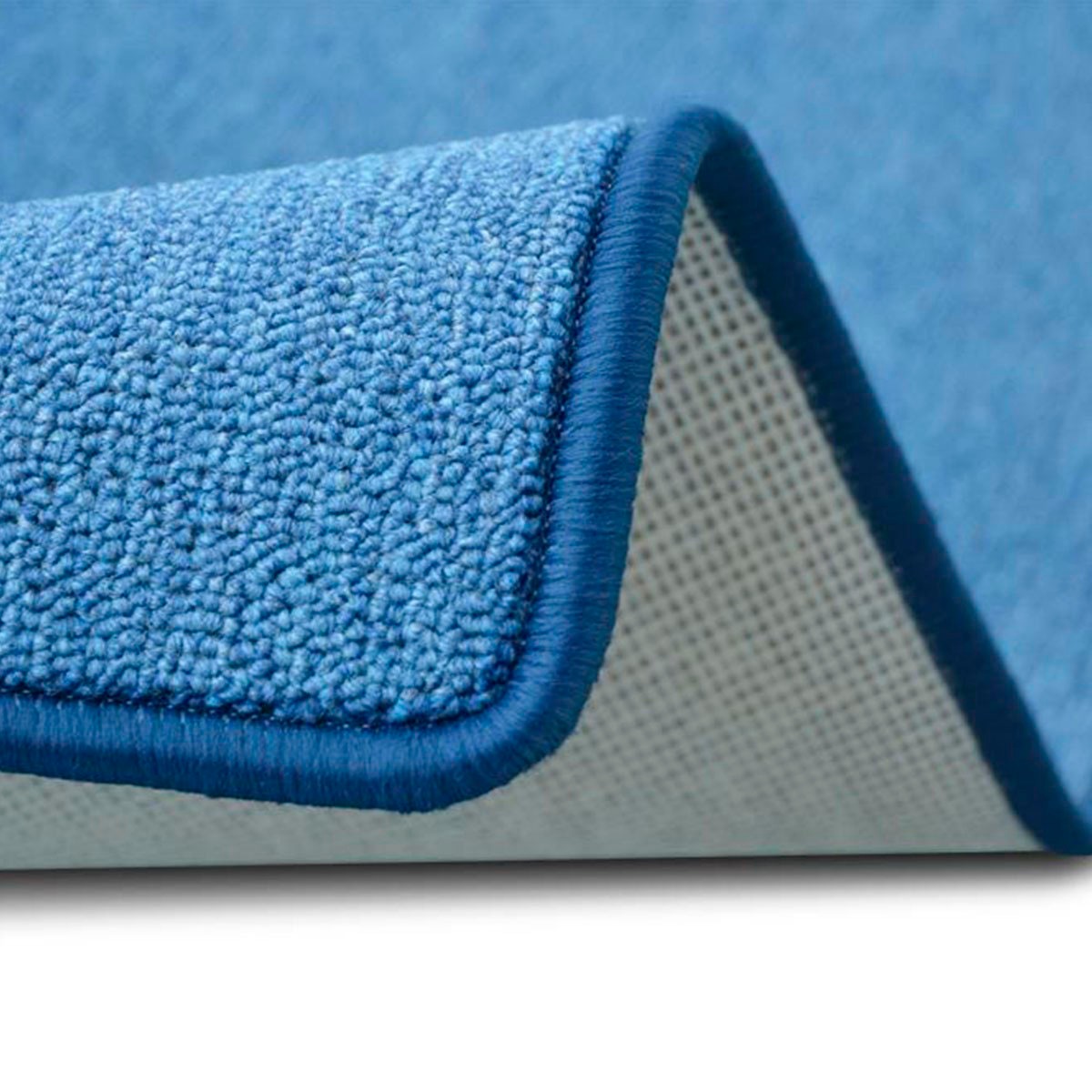 Teppich OTTO HOME "Blackburn", blau (hellblau), B:80cm H:4mm L:400cm, Kunstfaser, Teppiche, Teppich 3