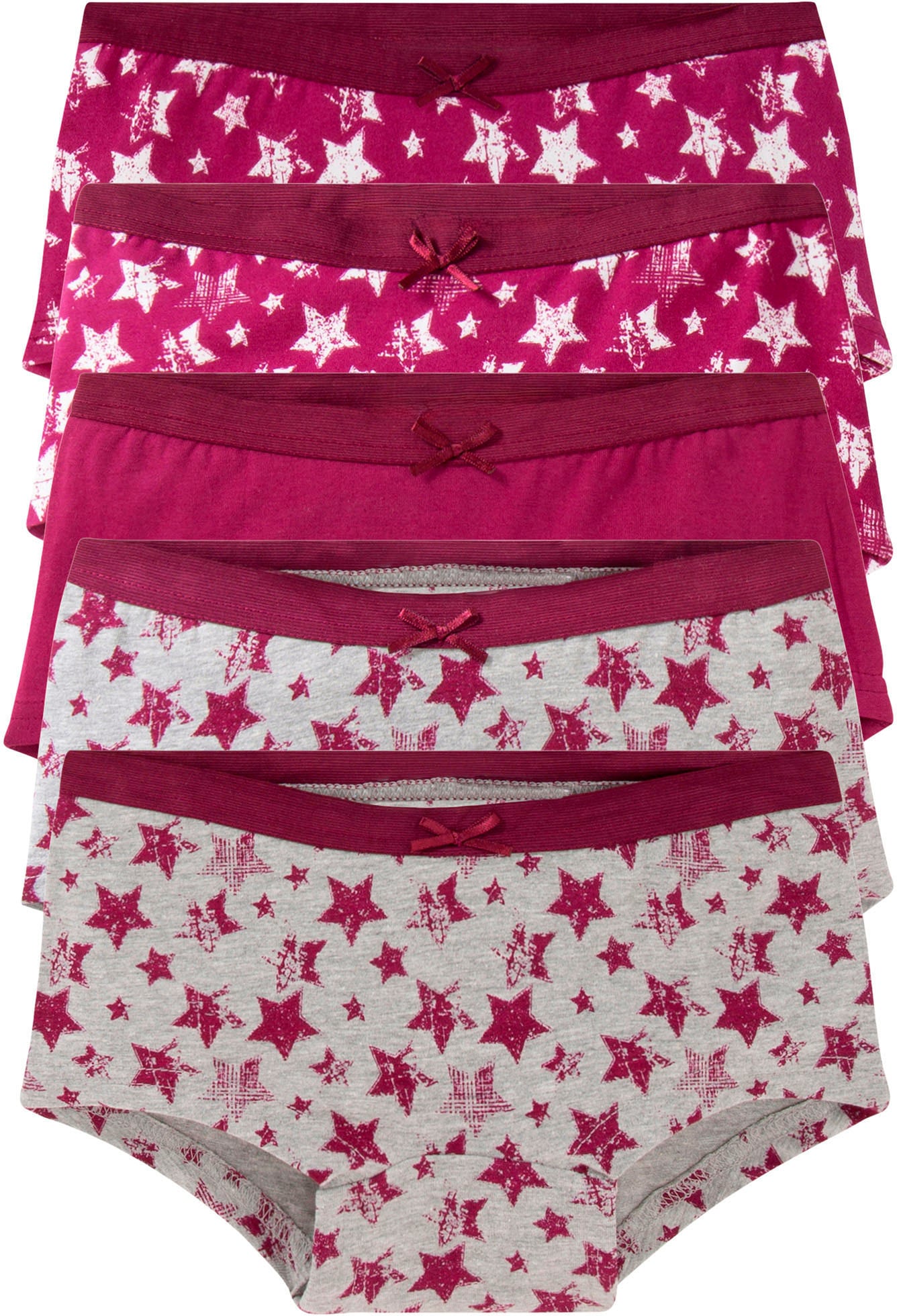 bonprix Panty "Panty mit weicher Baumwolle (5er Pack)" Packung, 5 Stk. körpernahe Passform, aus Baumwolle mit Elasthan, 5er-Pack