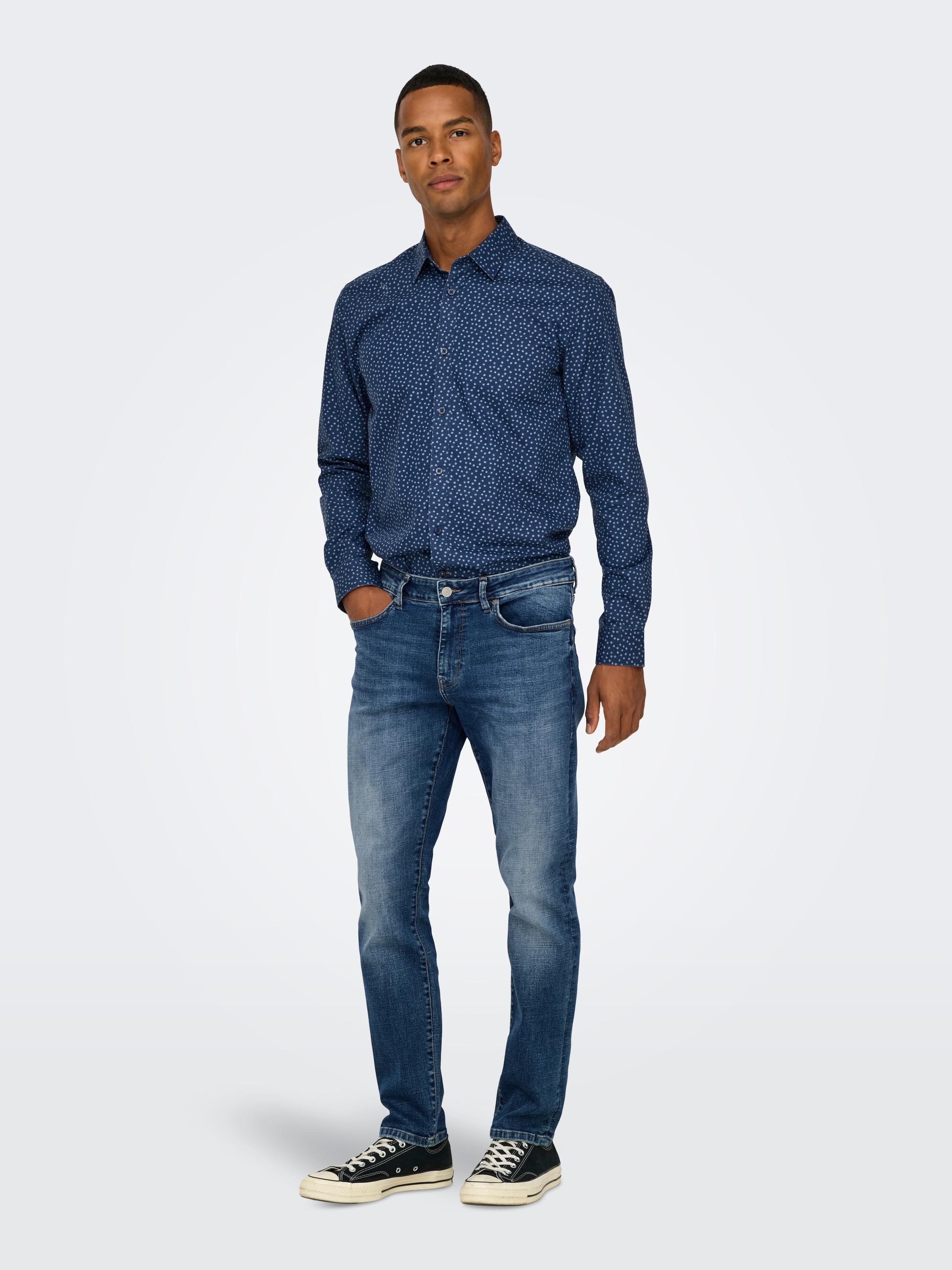 ONLY & SONS Regular-fit-Jeans "ONSWEFT REG. DMB TINT 2139 TAI DNM NOOS" günstig online kaufen