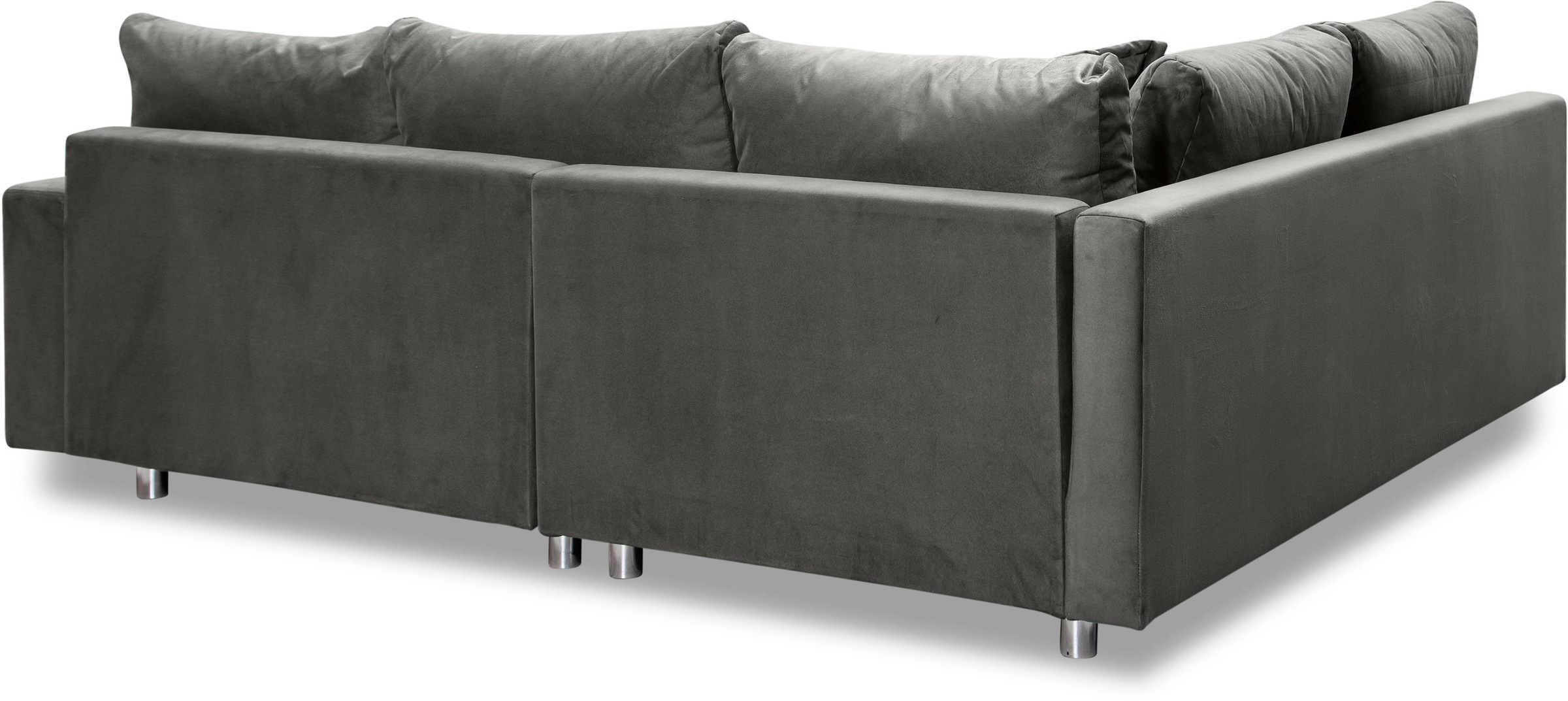 COLLECTION AB Ecksofa »Cannes L-Form«, mit Hocker, inkl. Schlaffunktion