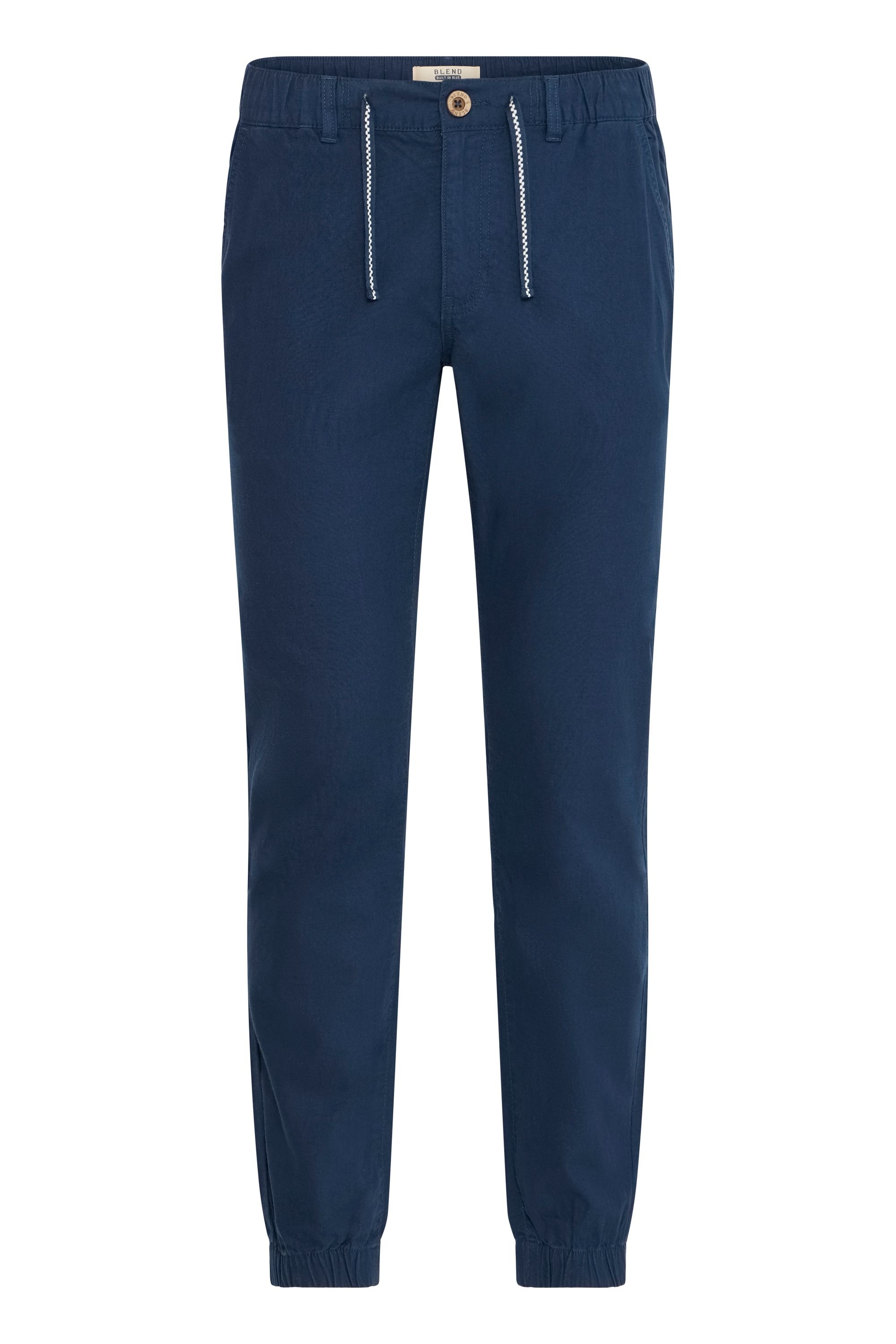 Blend Leinenhose "BHLennik" Lange Chinohose mit Kordeln günstig online kaufen