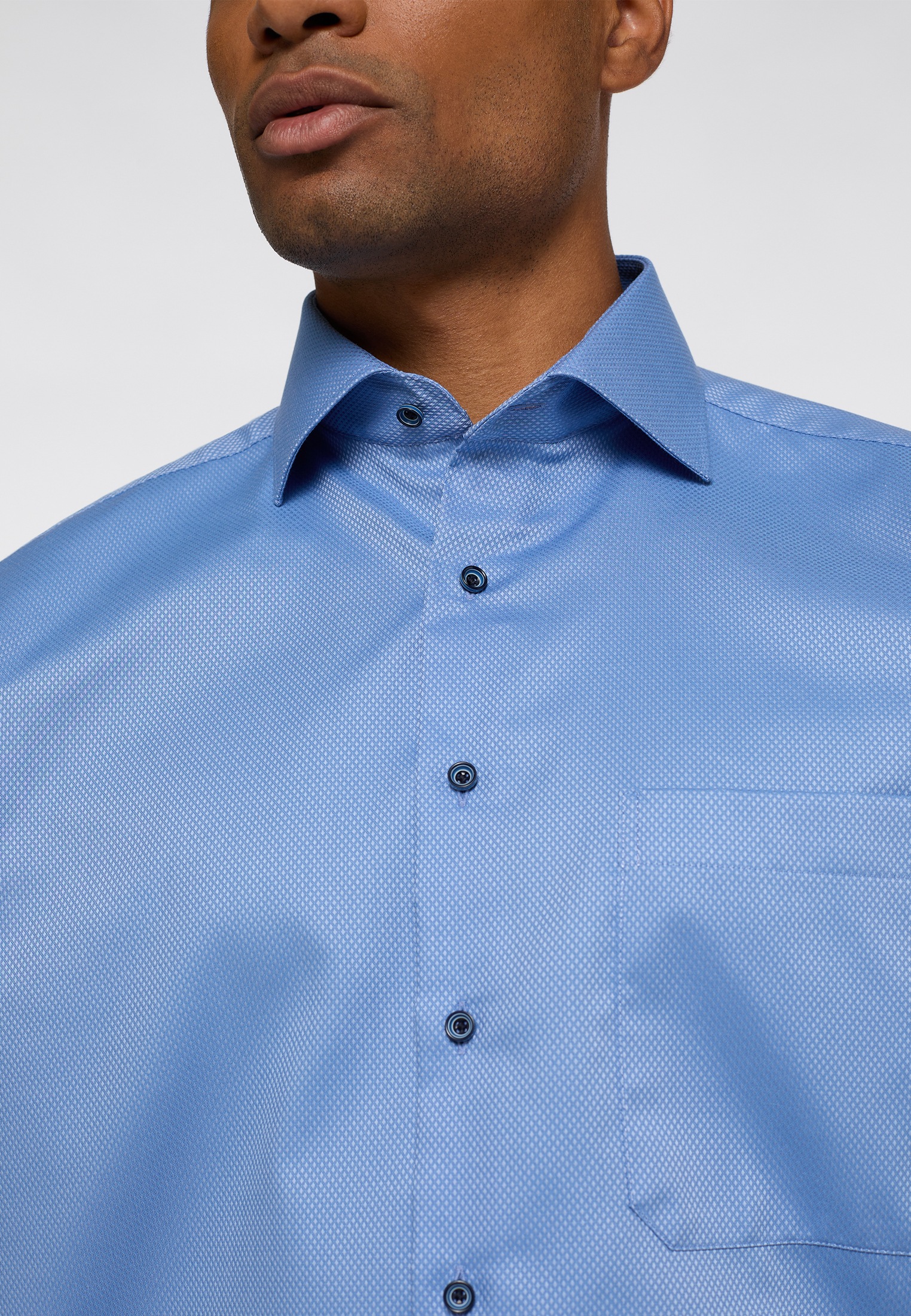 Eterna Langarmhemd »COMFORT FIT« NON IRON (bügelfrei)