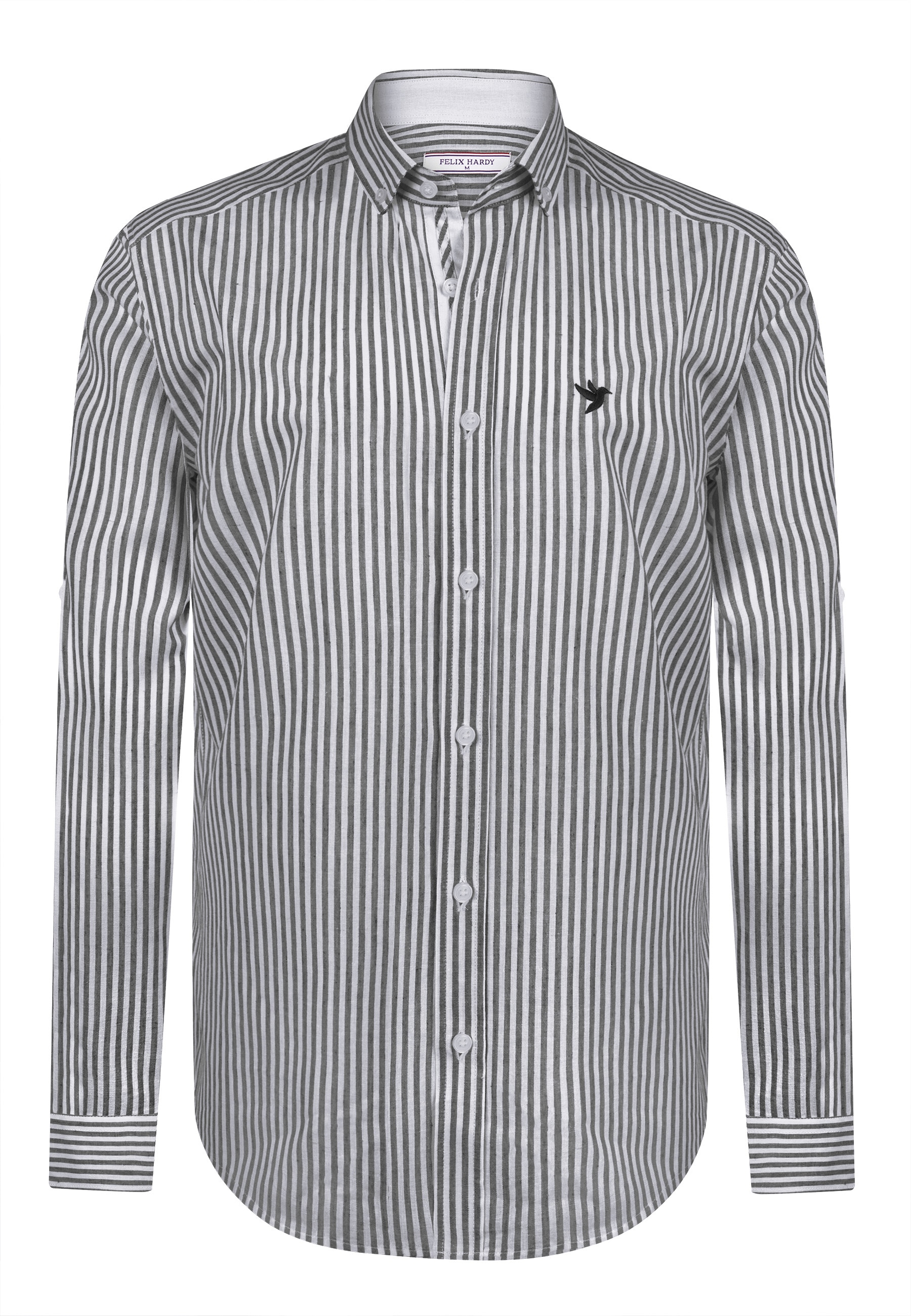 Felix Hardy Langarmhemd "Gestreiftes Langarmhemd" günstig online kaufen