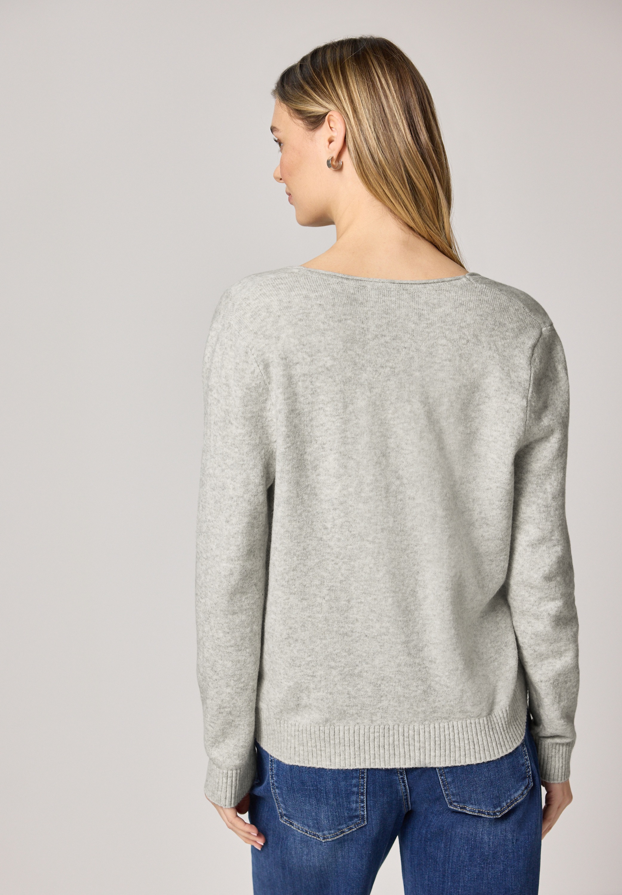 STREET ONE Cardigan mit V-Ausschnitt