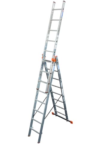 KRAUSE Vielzweckleiter »Tribilo« Alu 3x8 Spro...