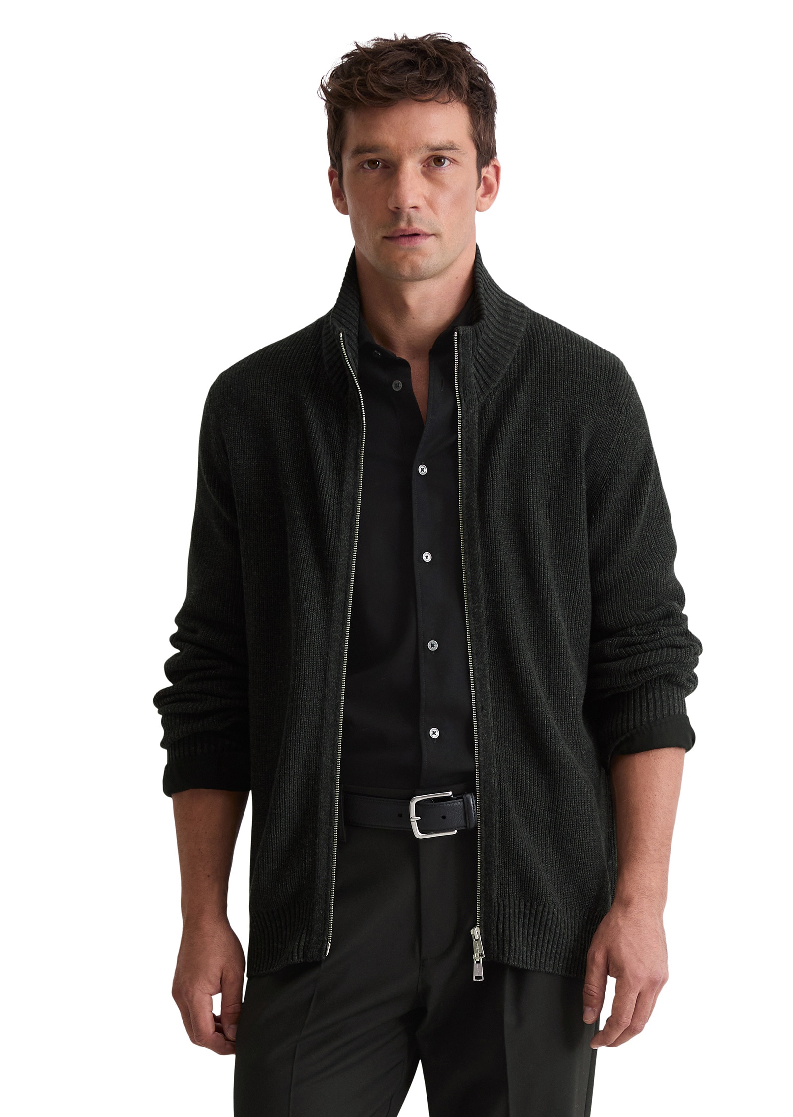 Marc OPolo Cardigan "aus weichem Baumwoll-Schurwoll-Mix" günstig online kaufen