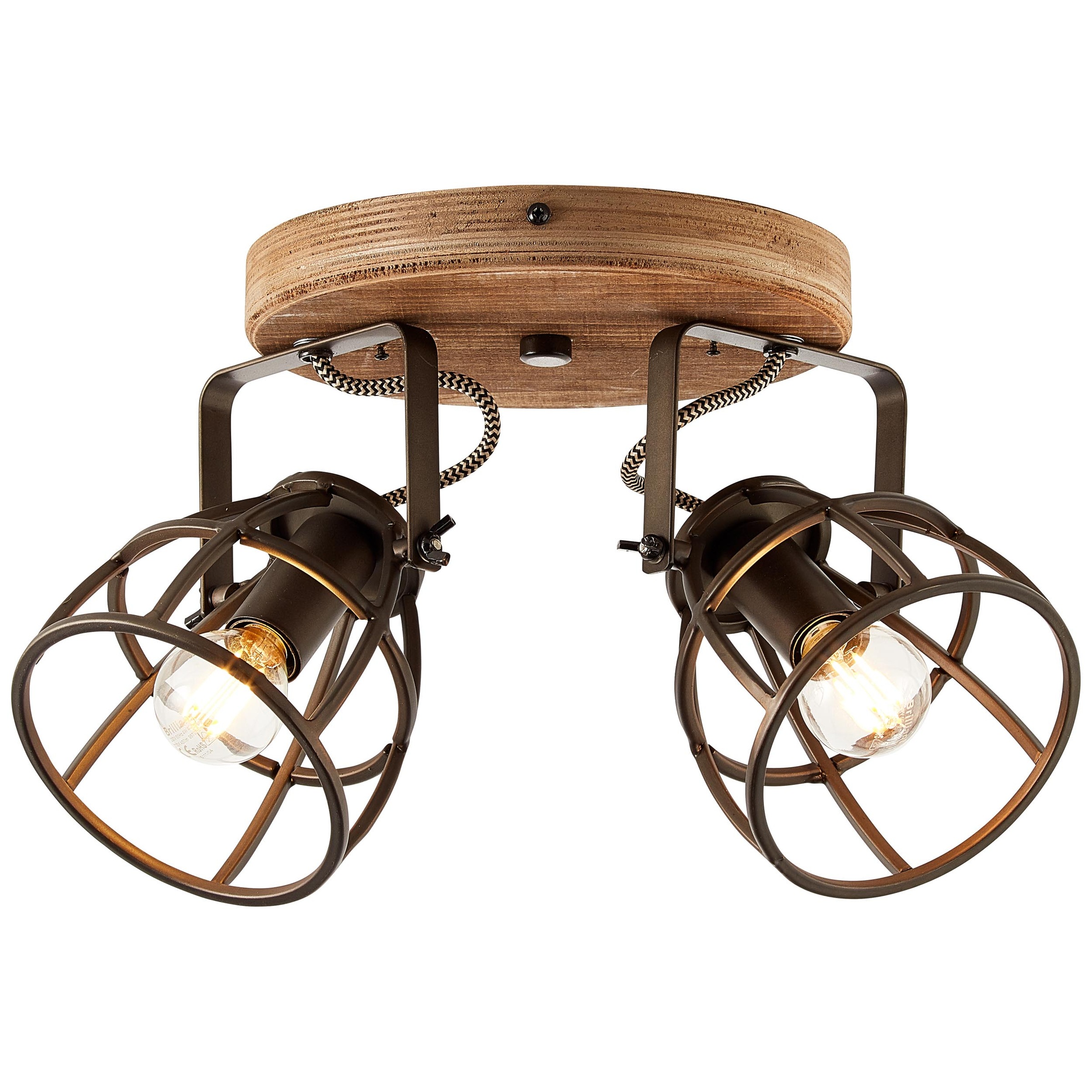 Brilliant Deckenstrahler »Matrix« 2 flammig lemp...