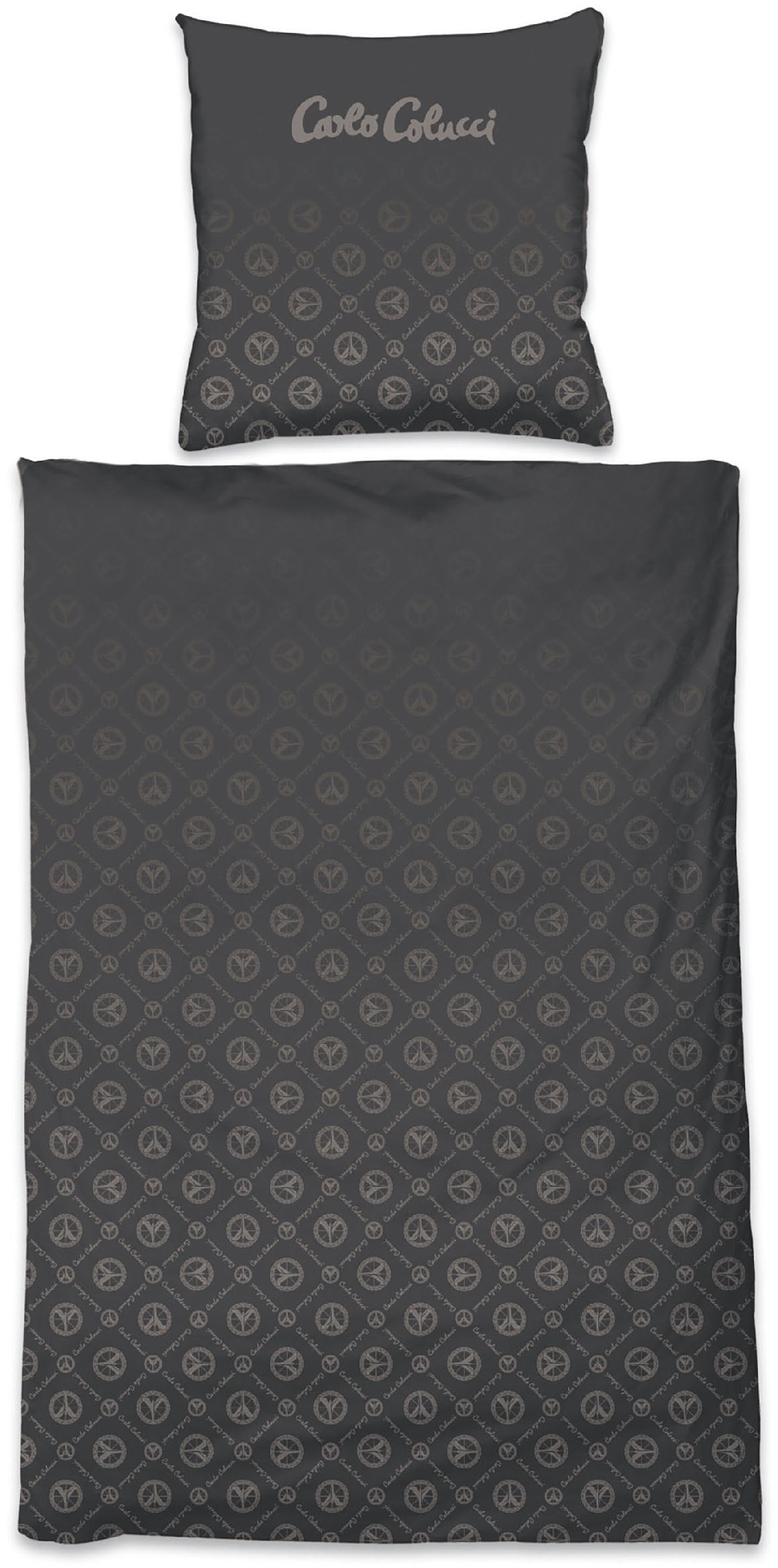 CARLO COLUCCI Bettwäsche "Carlo CLassico aus weicher Microfaser mit Print" günstig online kaufen