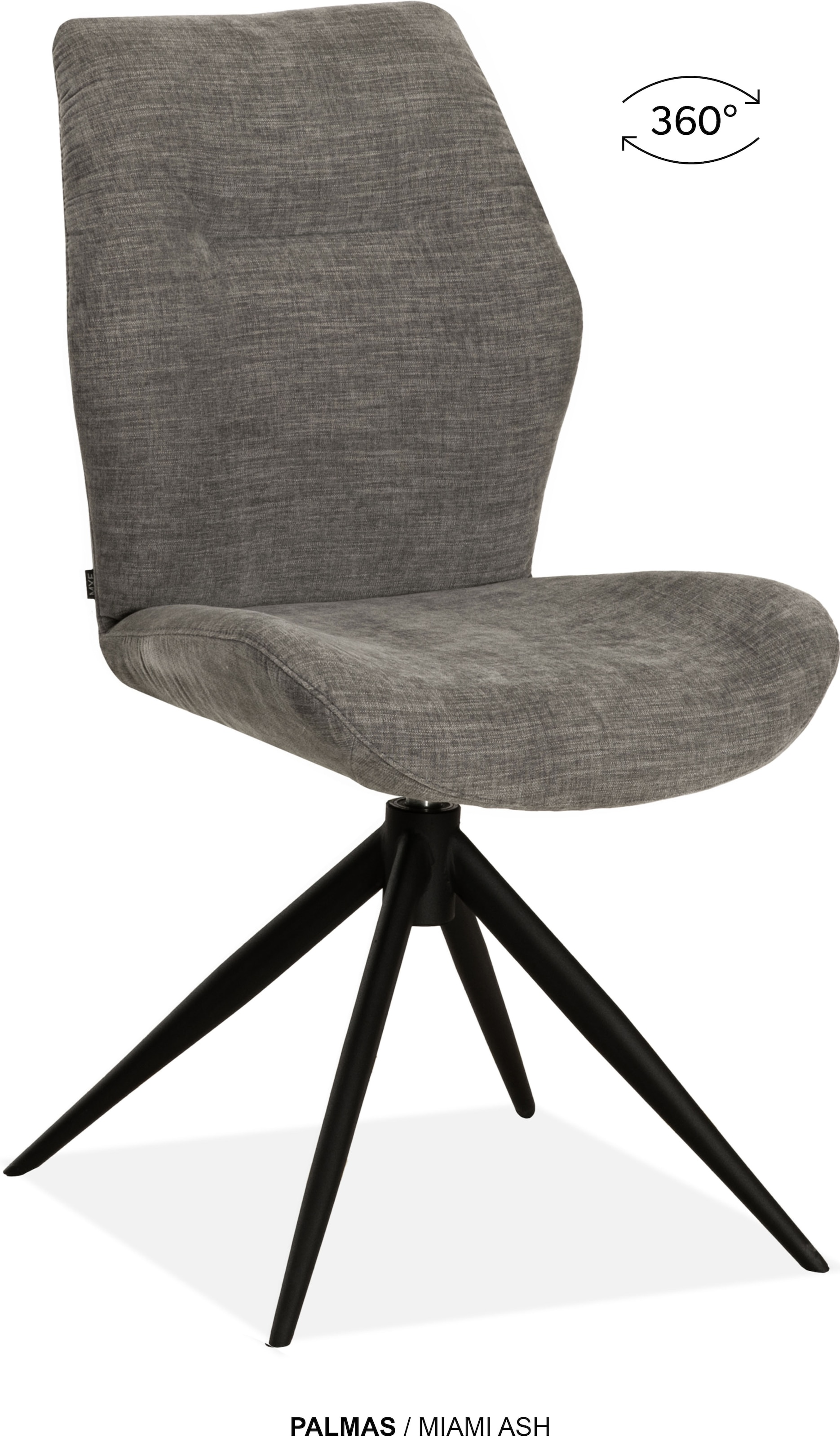 OMG Design Esszimmerstuhl »Palmas« (Set) 2 Stk.Drehstuhl mit auto-return, Moderner Bezug