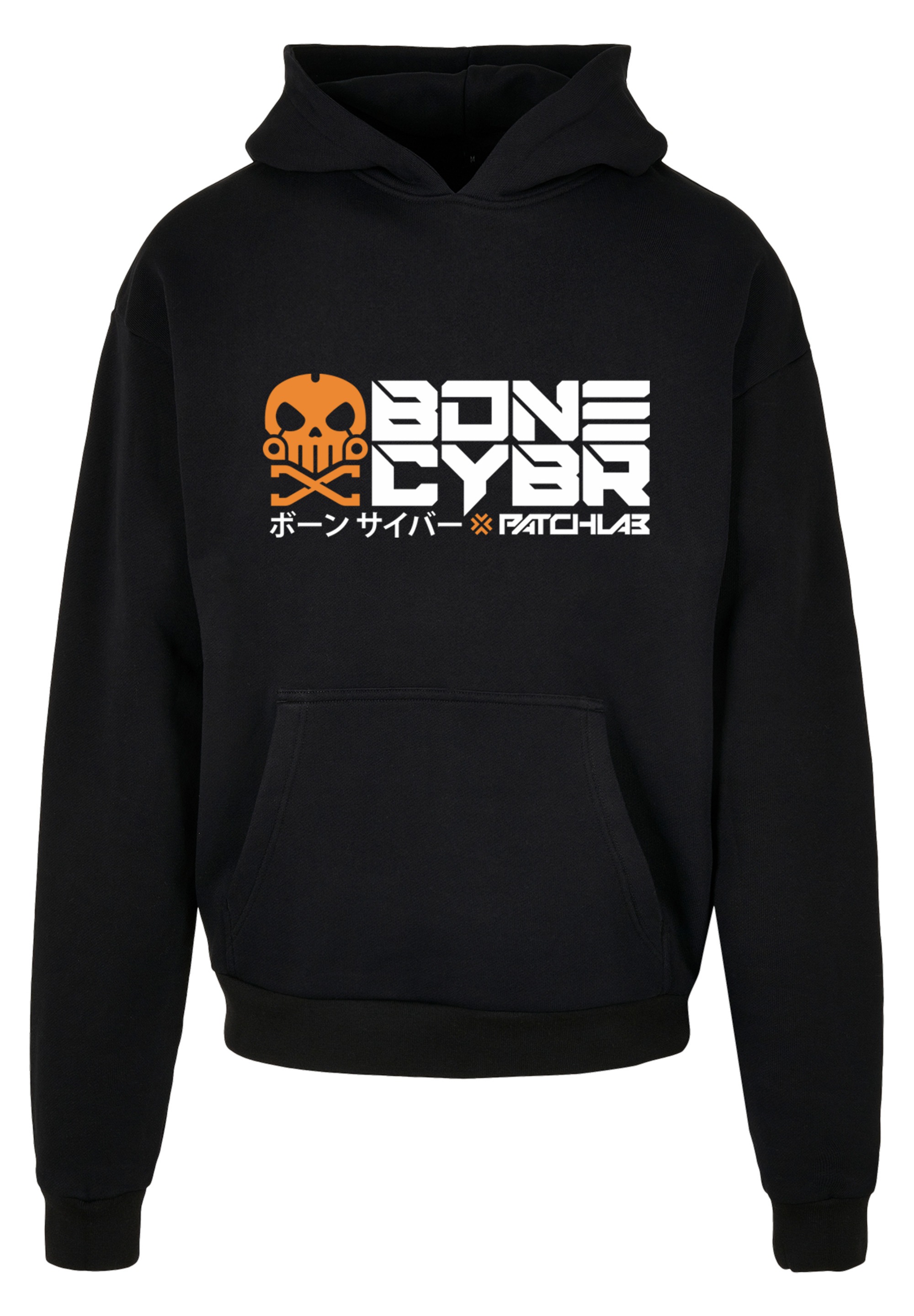 F4NT4STIC Kapuzenpullover "MUSTERBRAND BONE CYBER Orange Techronin", Print günstig online kaufen