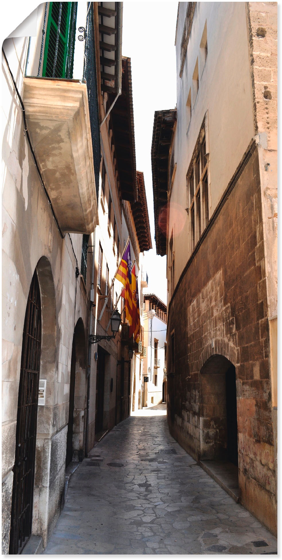 Black Friday Artland Wandbild »Palma Spanien, BAUR oder Leinwandbild, versch. Poster in Alubild, (1 | Wandaufkleber St.), Größen de Mallorca«, als