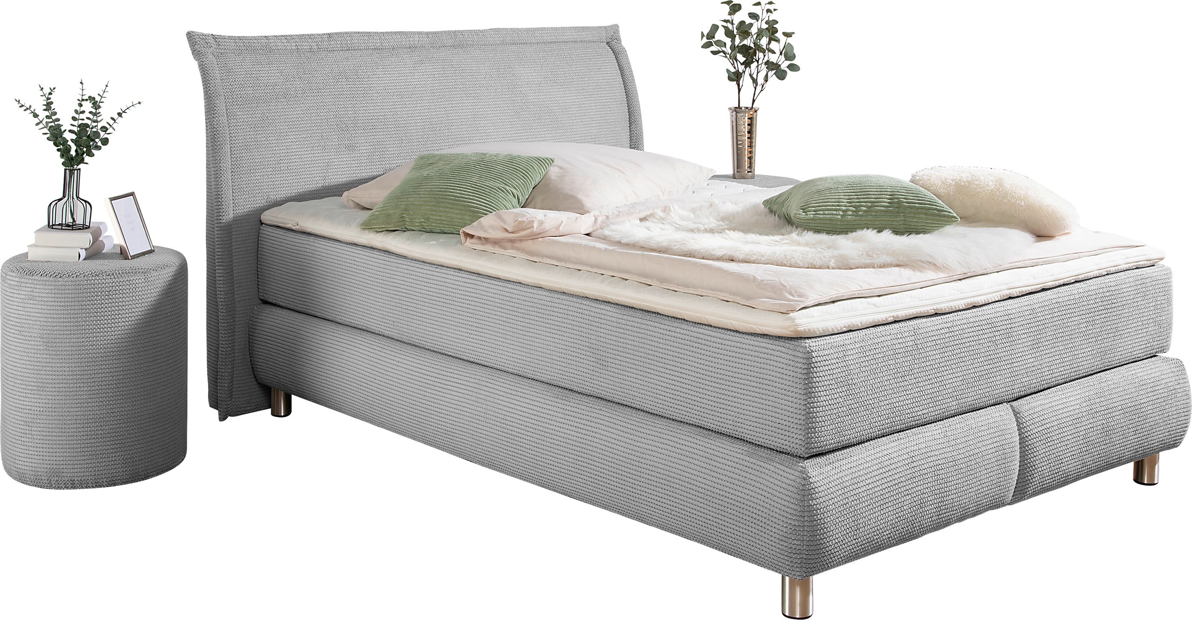 Home affaire Boxspringbett ""Coloma" erhältlich in H2, H3 oder H4 inkl. Top günstig online kaufen