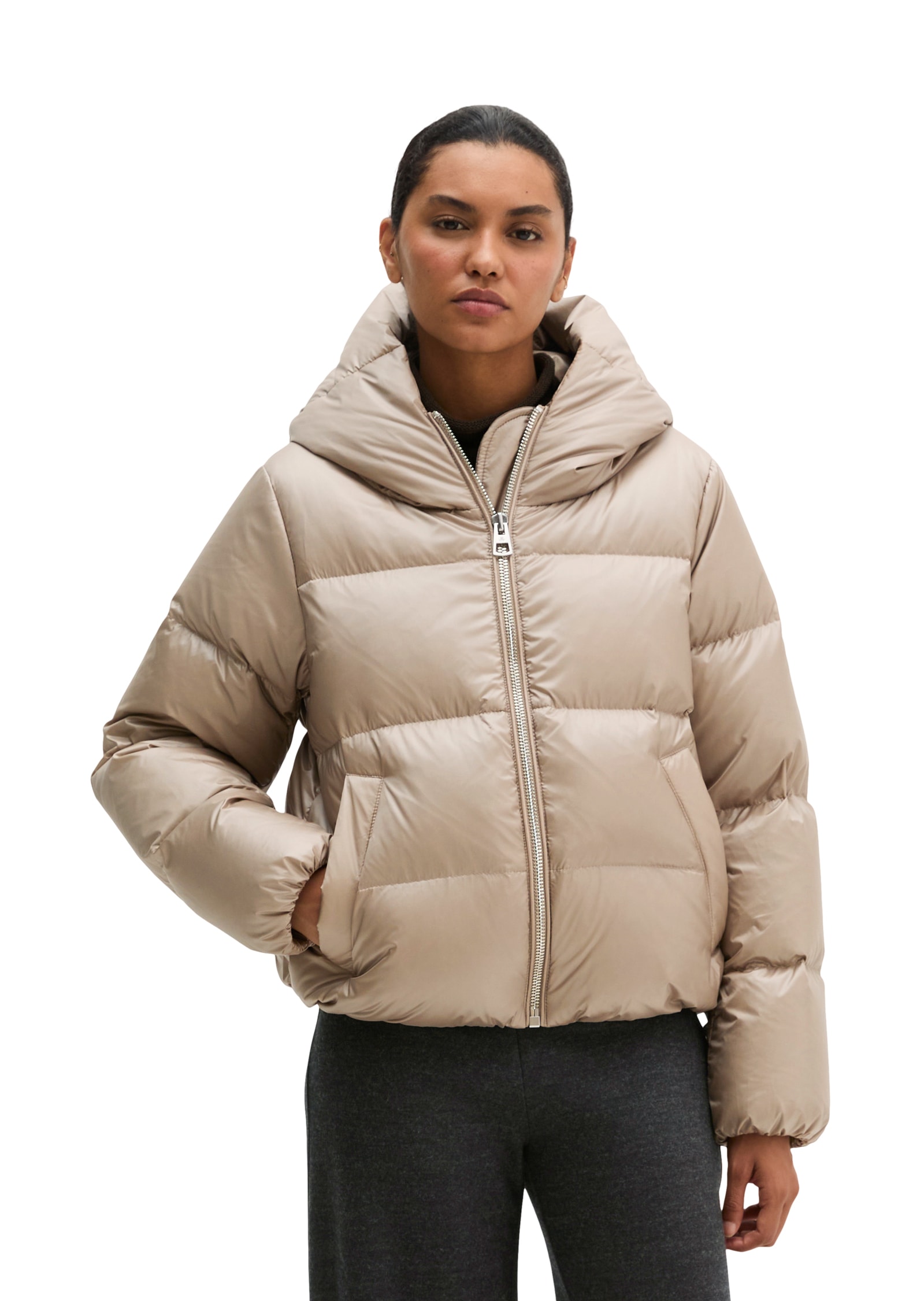 Marc O'Polo Outdoorjacke »aus recyceltem Shiny-Nylon«