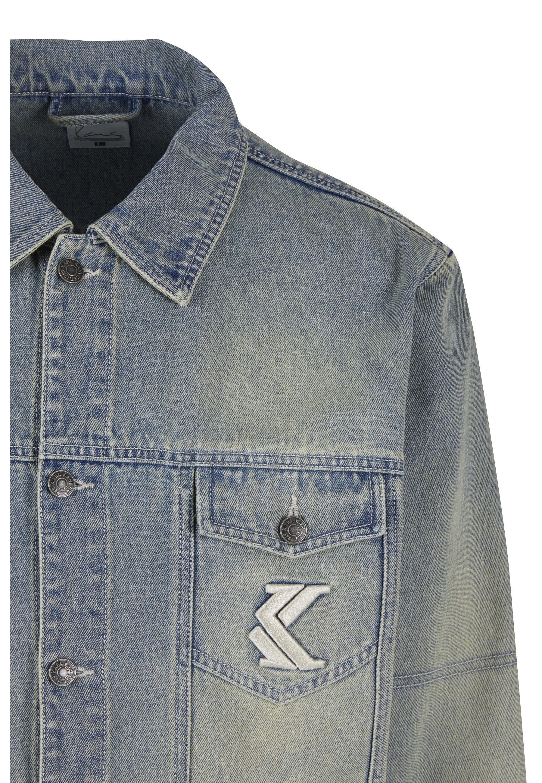 Karl Kani Jeansjacke »Karl Kani Karl Kani OG OS Denim Jacket« 1 Stk. tlg. ohne Kapuze