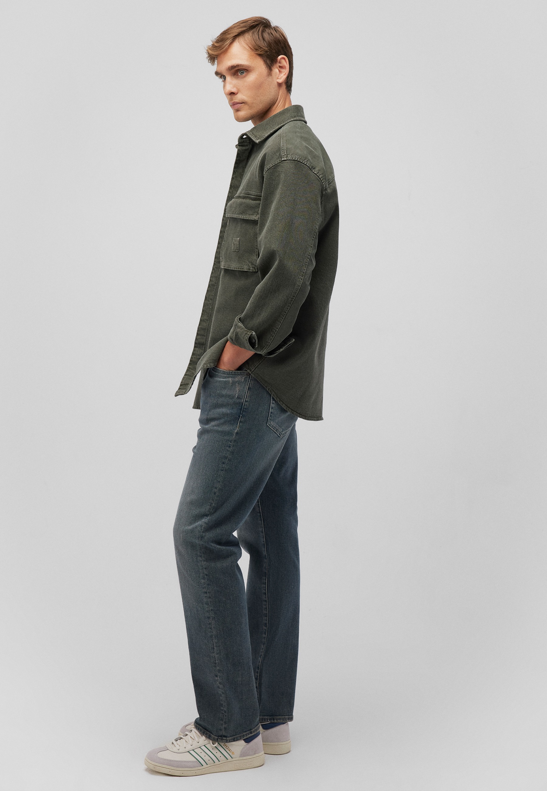 Mavi Langarmshirt »TWO POCKET SHIRT«, Overshirt aus Denim
