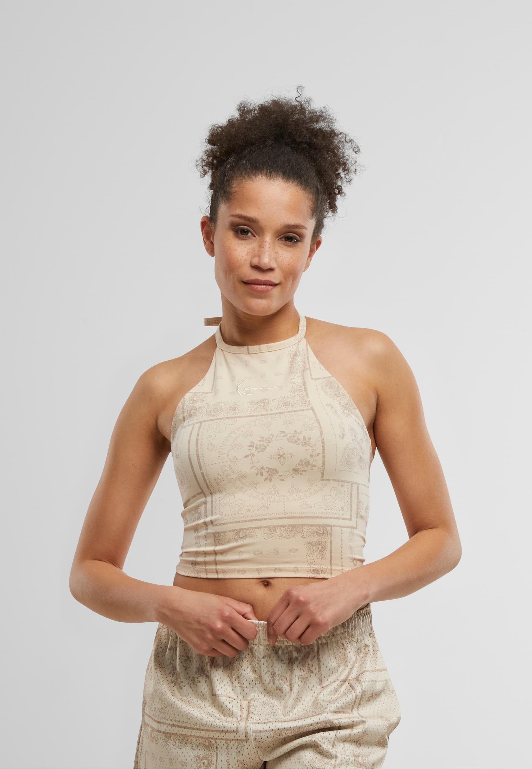 Karl Kani Muskelshirt »Karl Kani Signature Paisley Neckholder Top«, (1 tlg.)