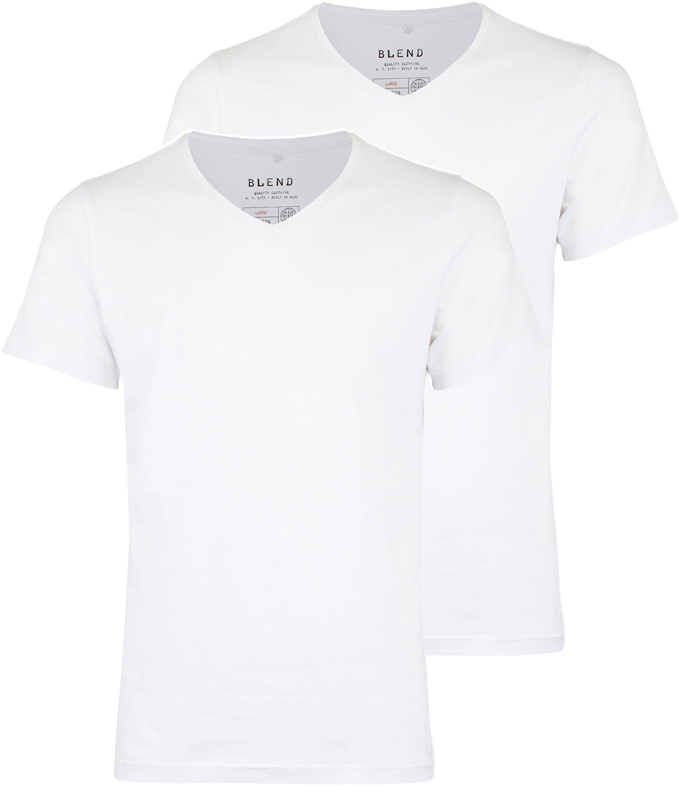 Blend T-Shirt Packung, 2er-Pack, 2 Stk. tlg. günstig online kaufen