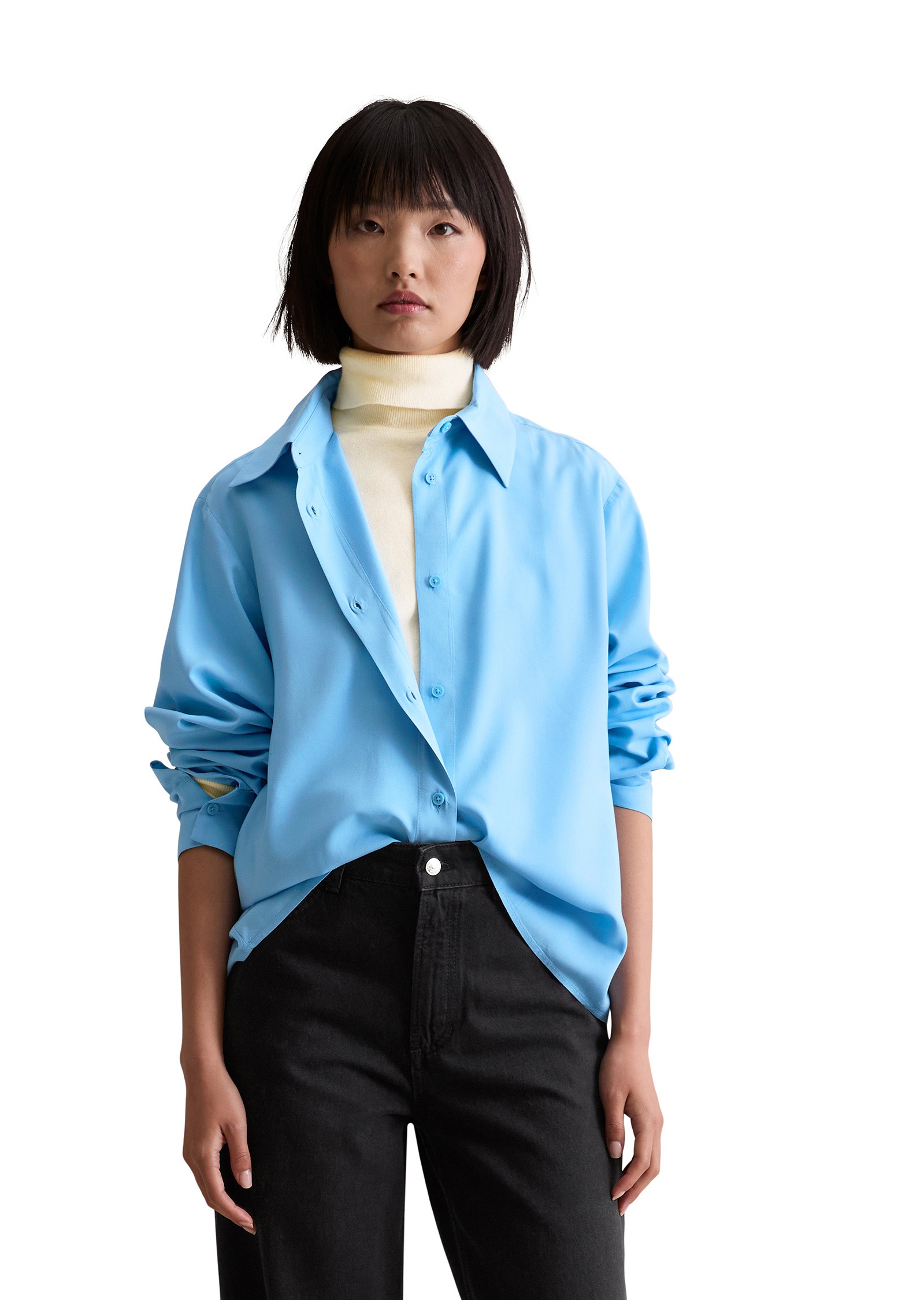 Marc OPolo DENIM Langarmbluse "aus LENZING™ ECOVERO™" günstig online kaufen