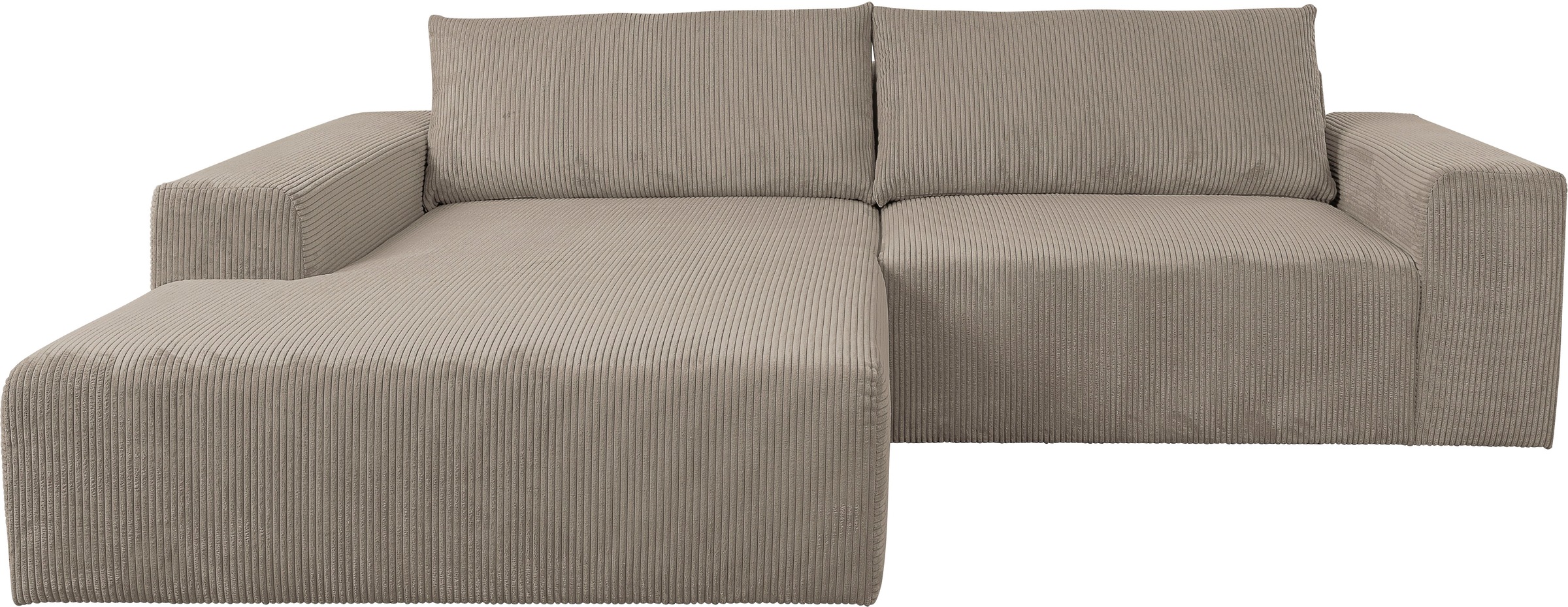 WERK2 Ecksofa "Rio, elegant & bequem, Breite 262 cm, L-Form" Puristisches D günstig online kaufen