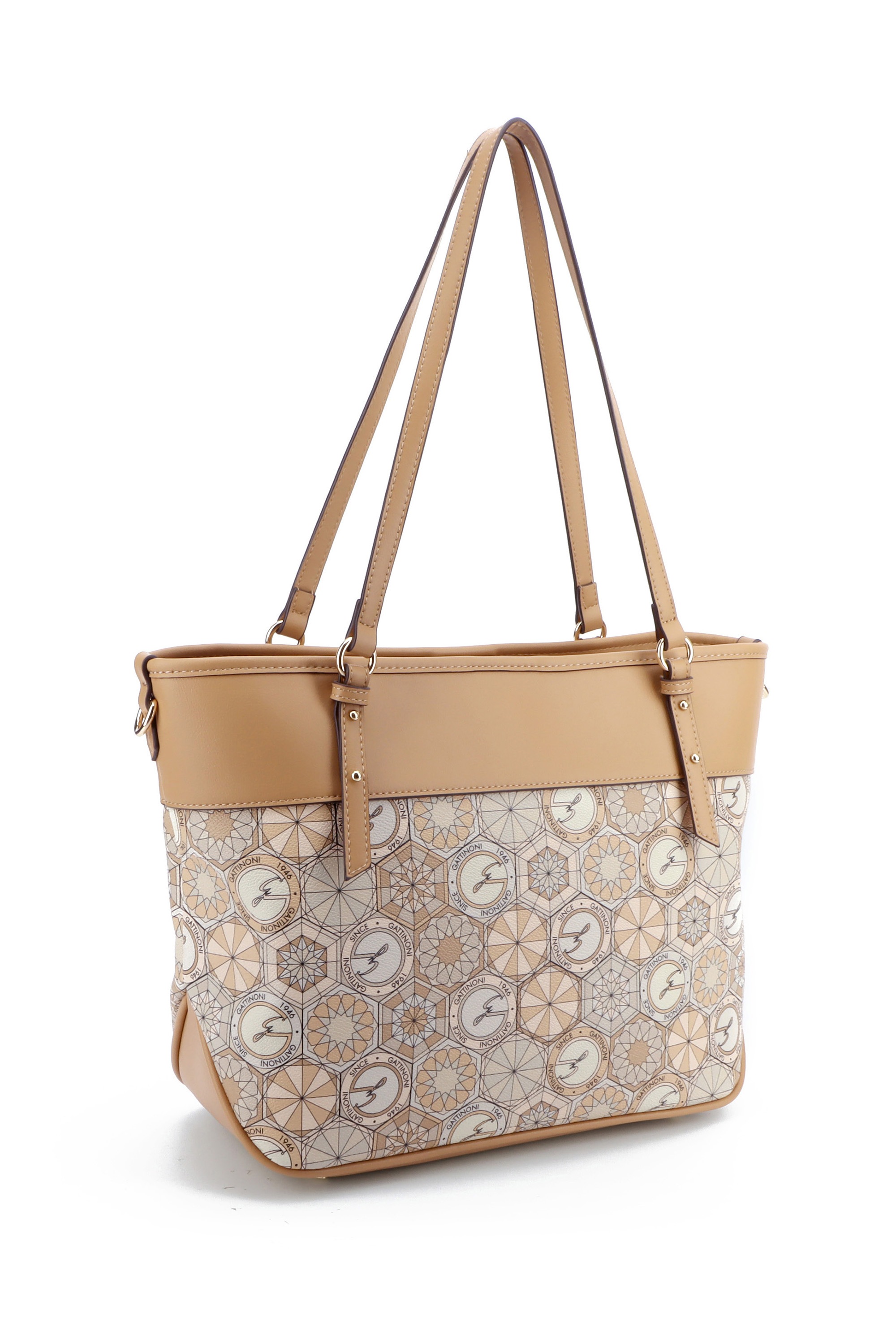 Gattinoni Tragetasche »Teodosia Daily Large Double Handle Bag Damen« Schultertasche Damen, Abendtasche, Fashion, Lifestyle, Sale