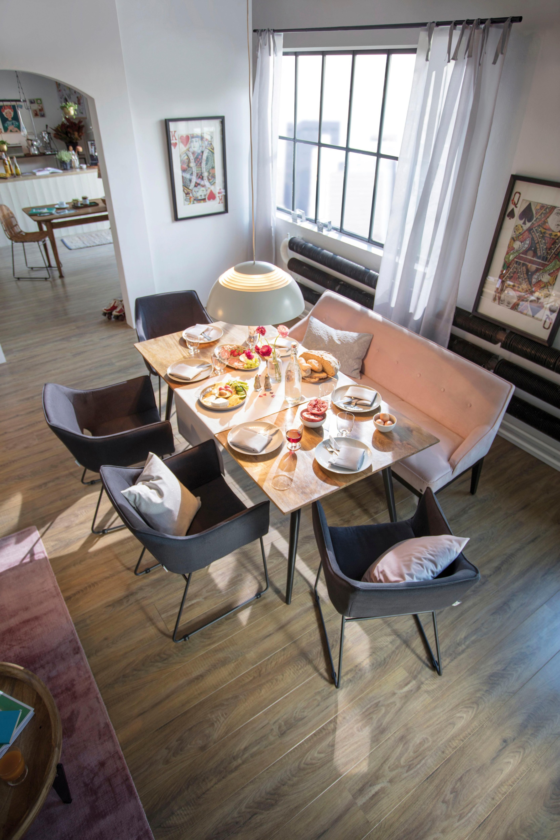 TOM TAILOR HOME Esstisch »T-SOHO TABLE LARGE«, aus Mangoholz, Breite 180 cm