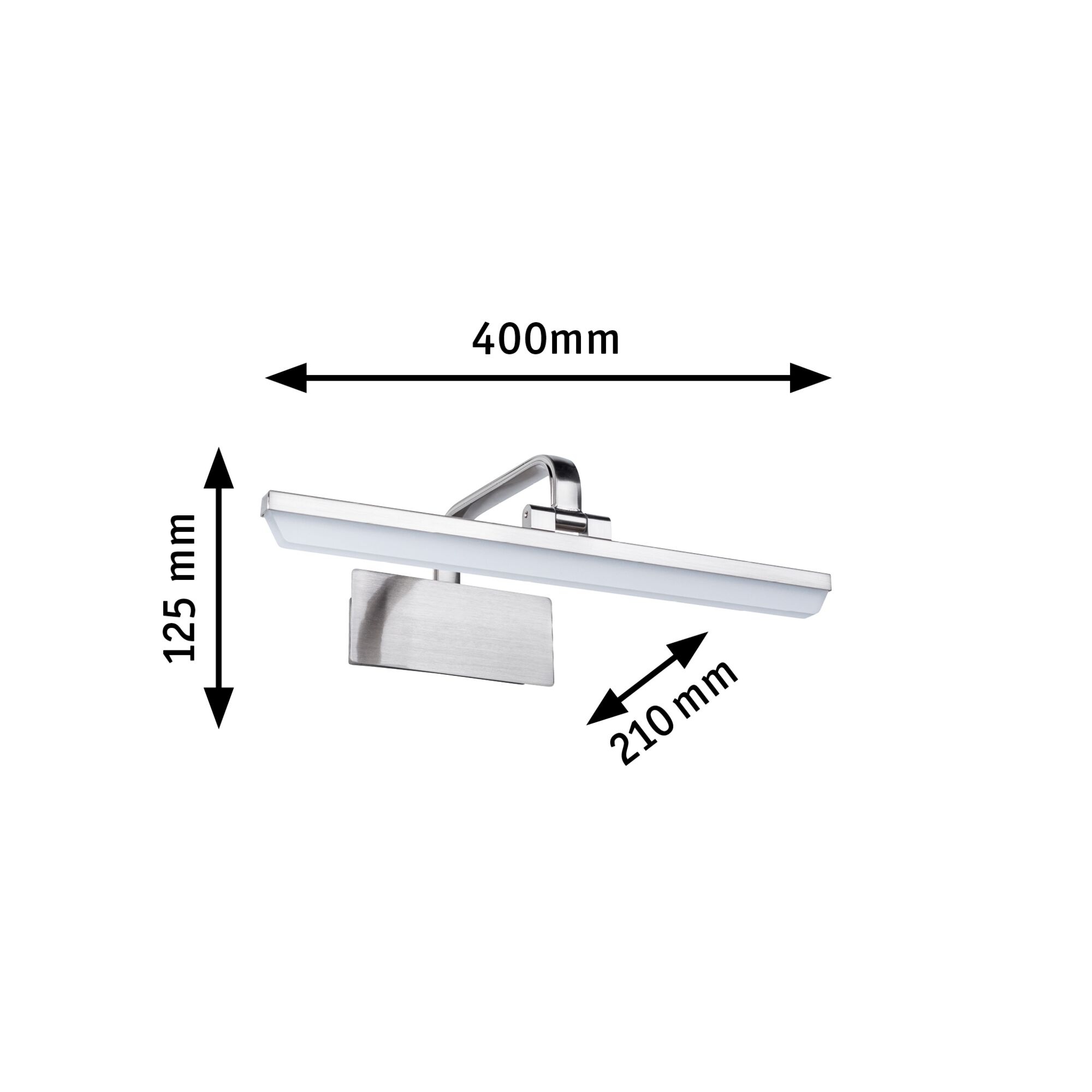Paulmann LED Bilderleuchte »Renan 3000K, 230V«, 1 flammig